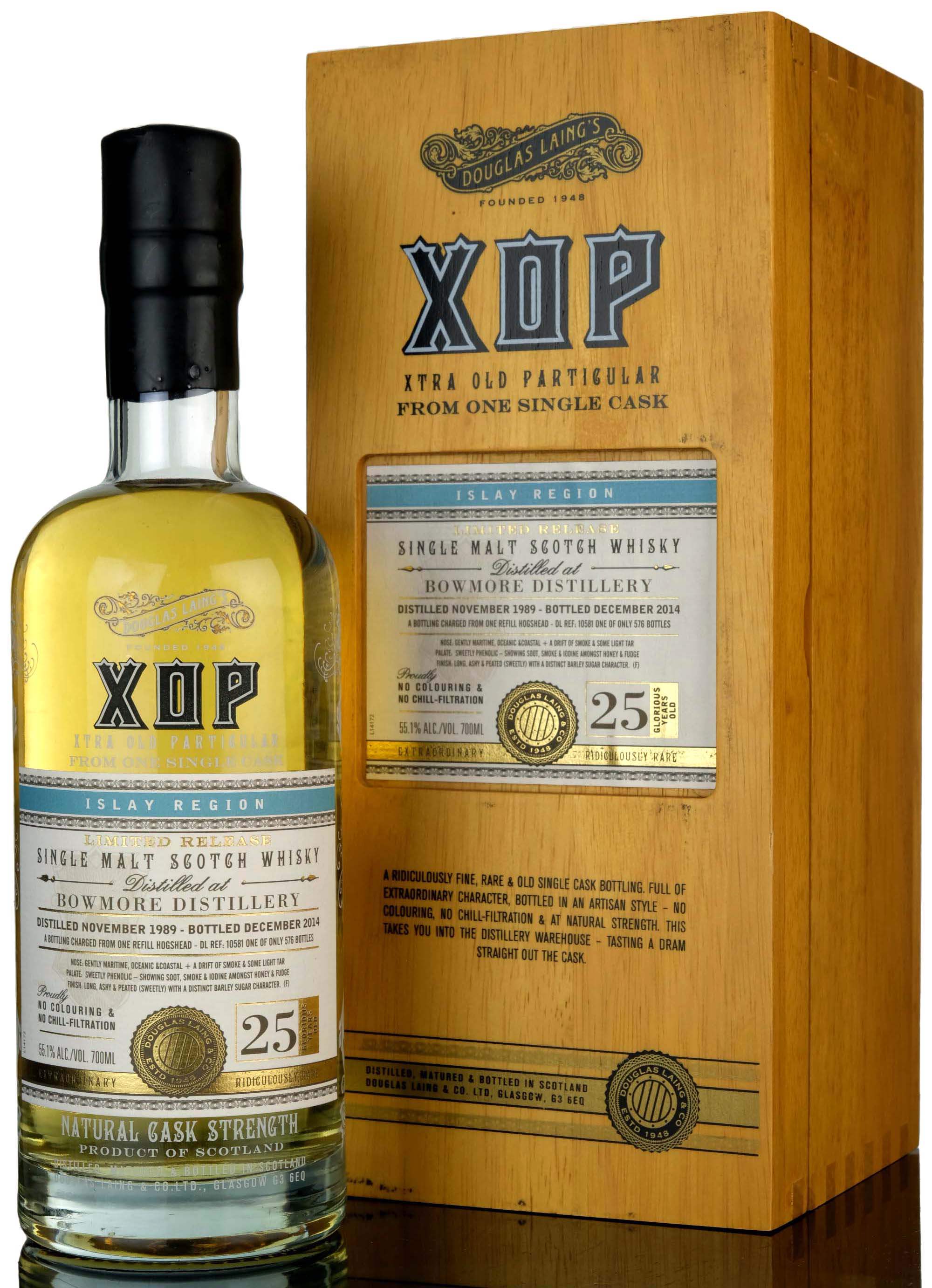 Bowmore 1989-2014 - 25 Year Old - Douglas Laing - XOP - Single Cask 10581