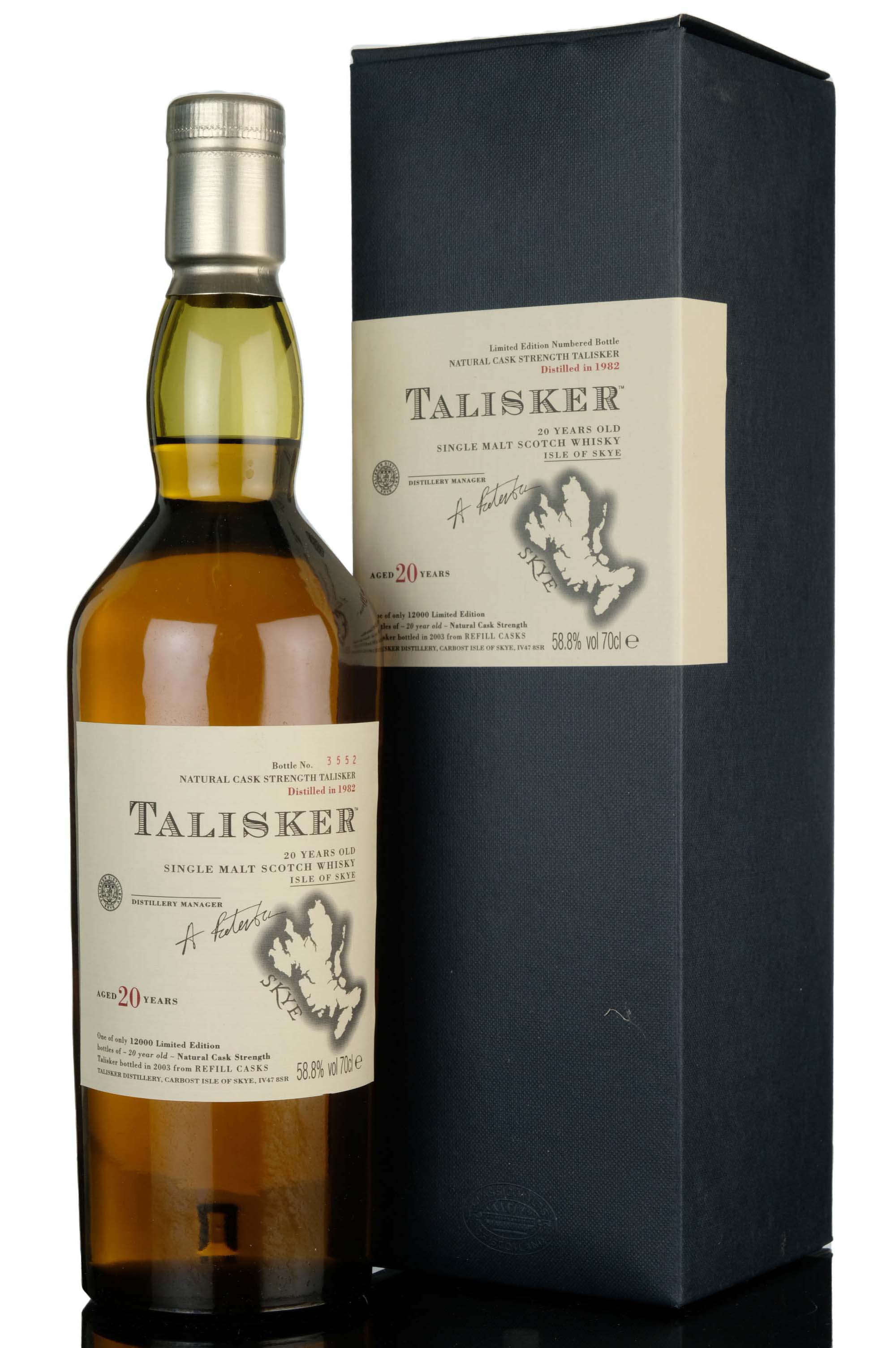 Talisker 1982 - 20 Year Old - Special Releases 2003