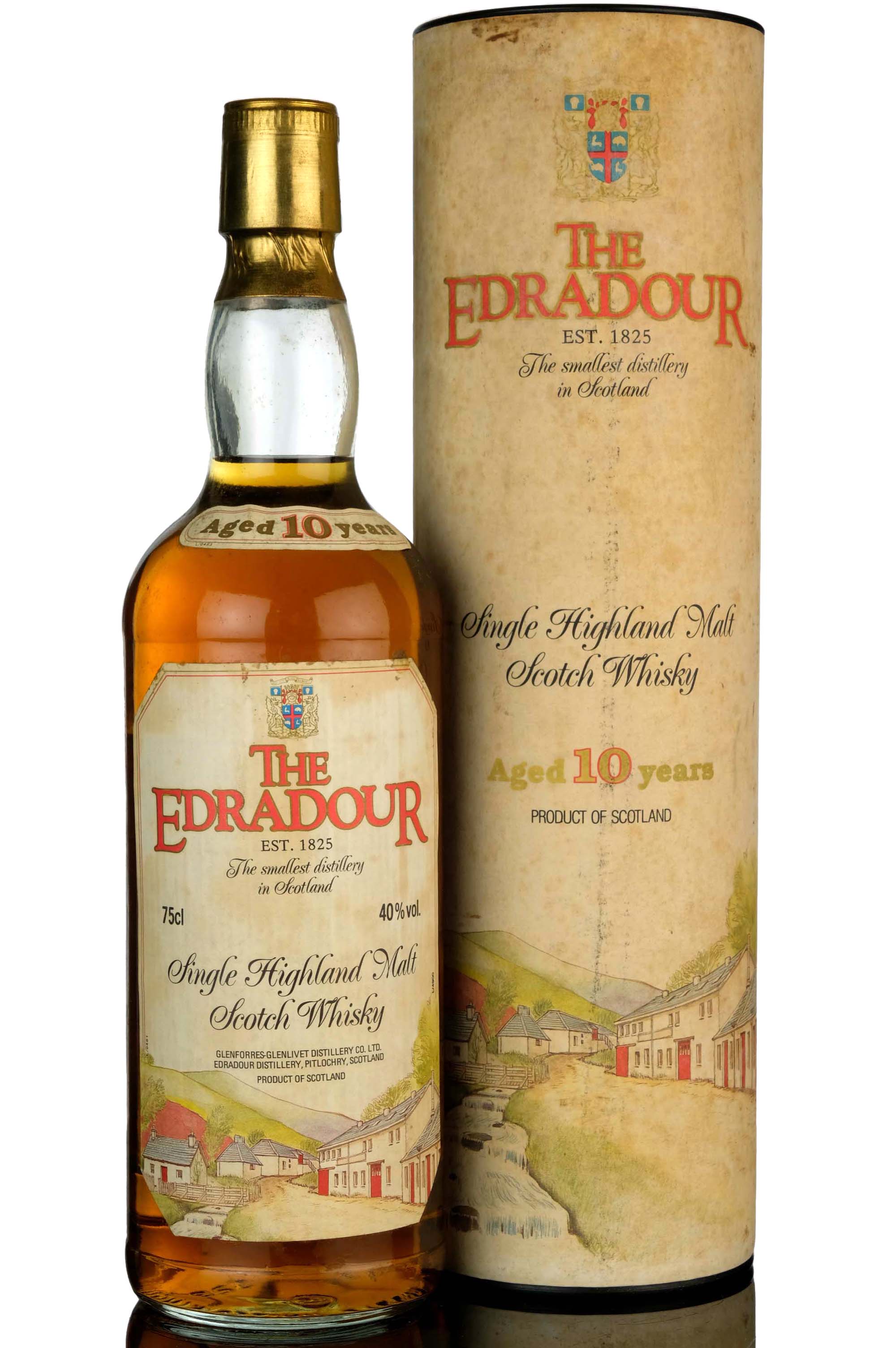 Edradour 10 Year Old - Circa 1990