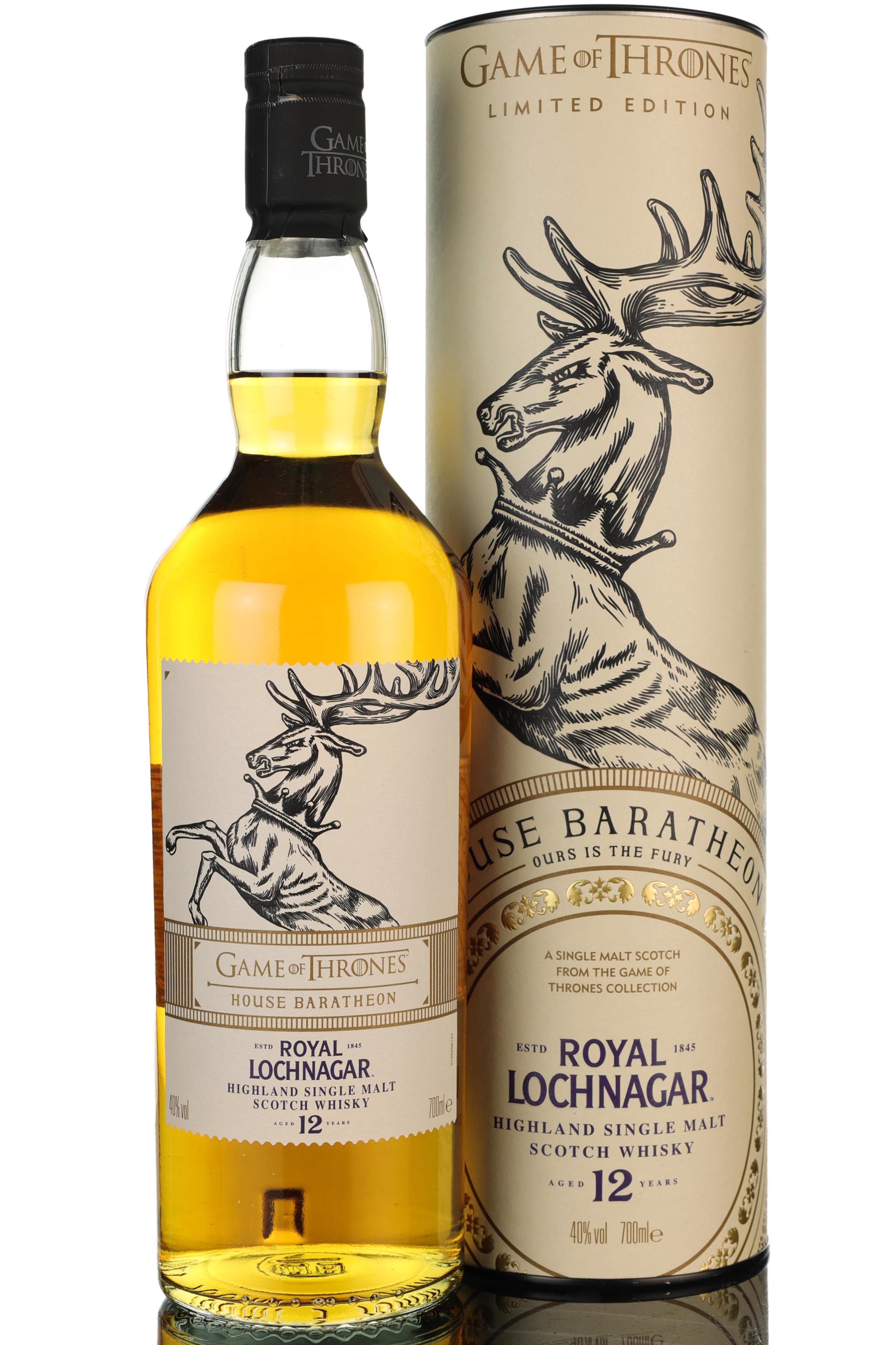 Royal Lochnagar 12 Year Old - House Baratheon Game of Thrones