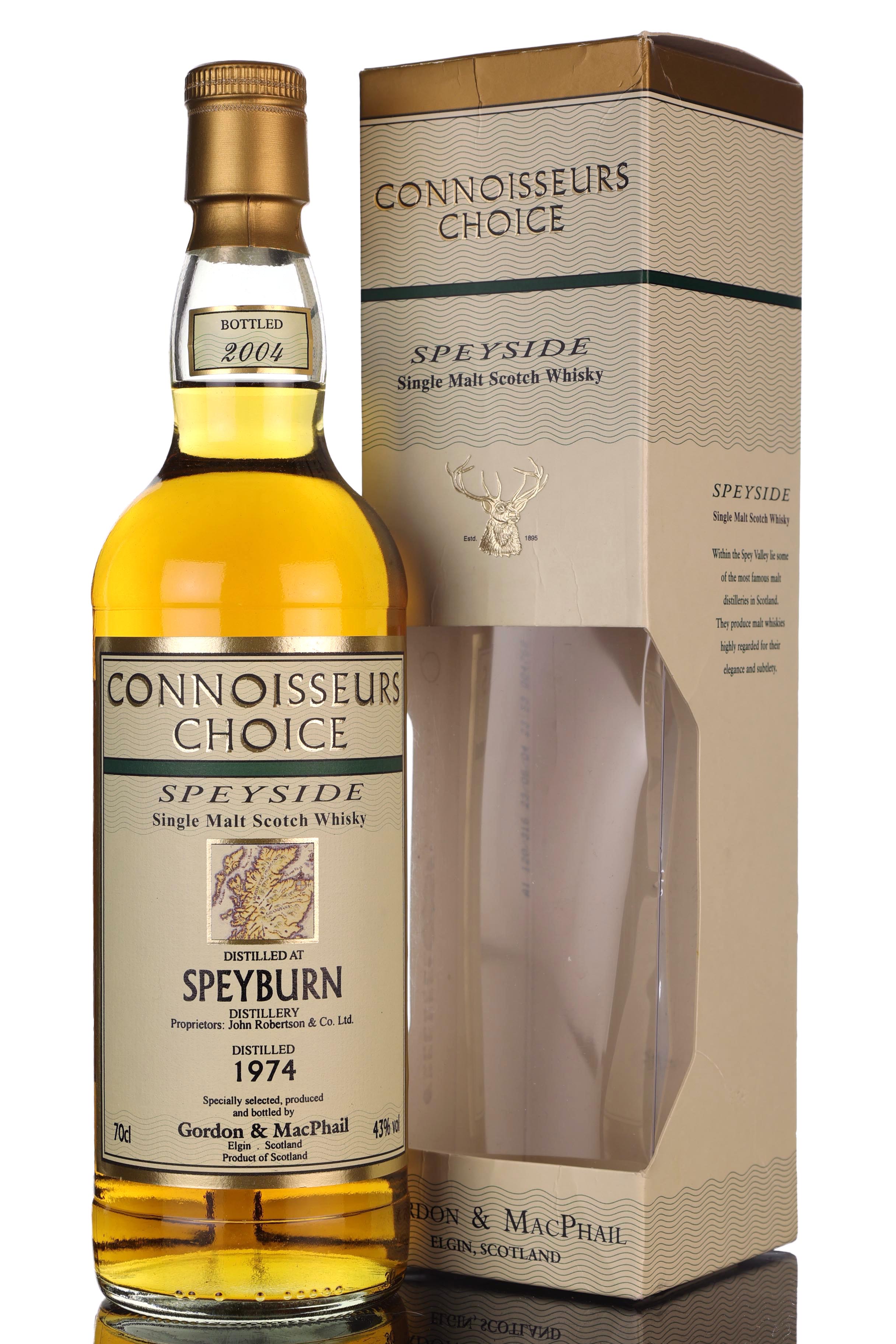 Speyburn 1974-2004 - Gordon & MacPhail - Connoisseurs Choice