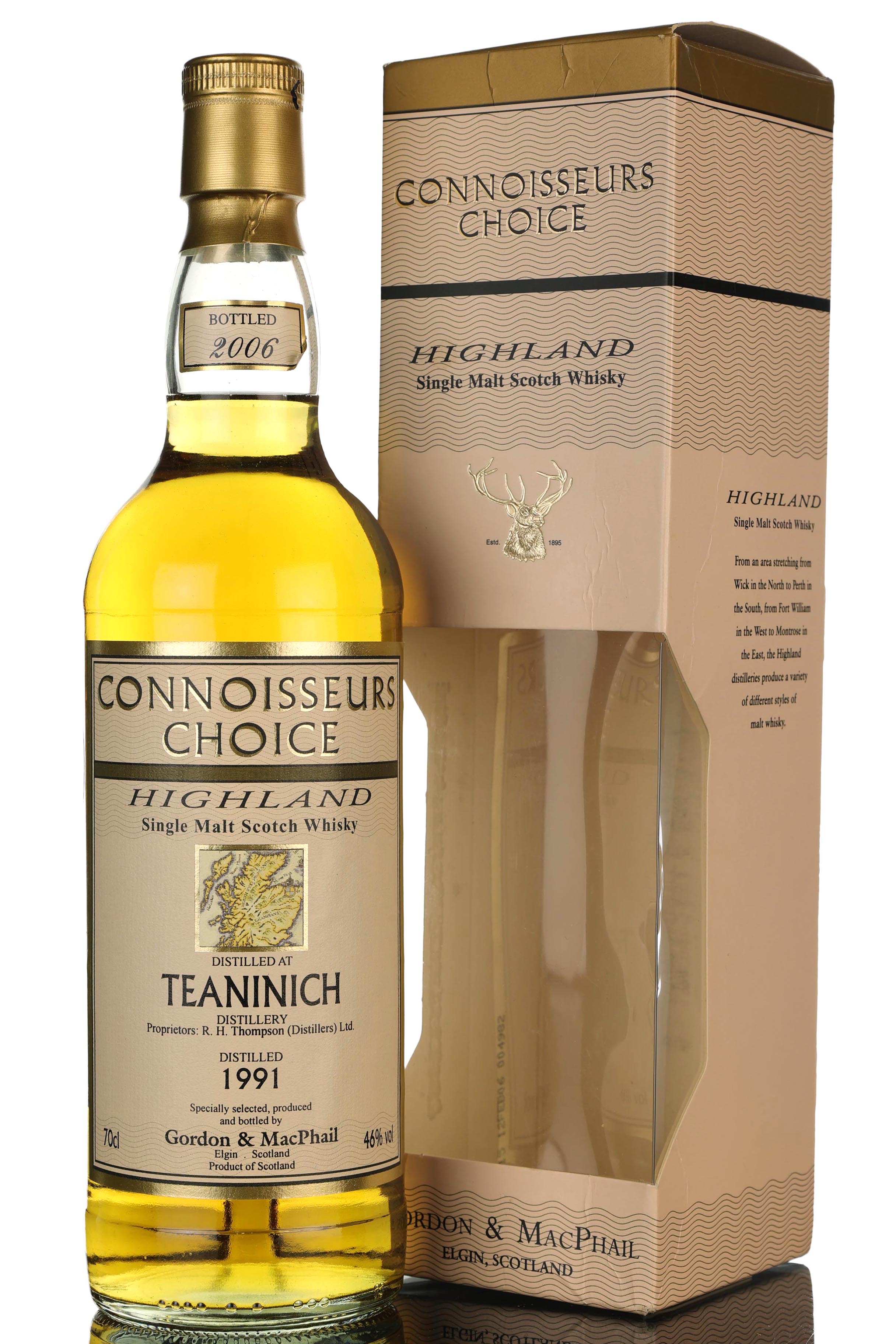 Teaninich 1991-2006 - Gordon & MacPhail - Connoisseurs Choice