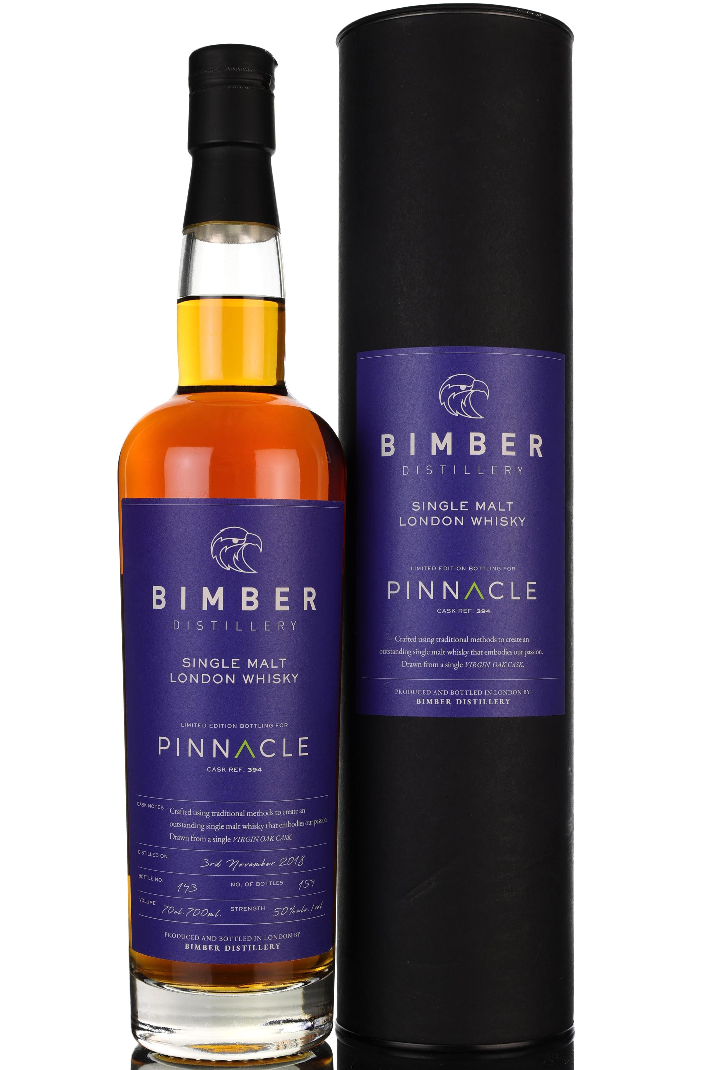 Bimber Pinnacle Exclusive - Single Cask 394 - 2018 Release