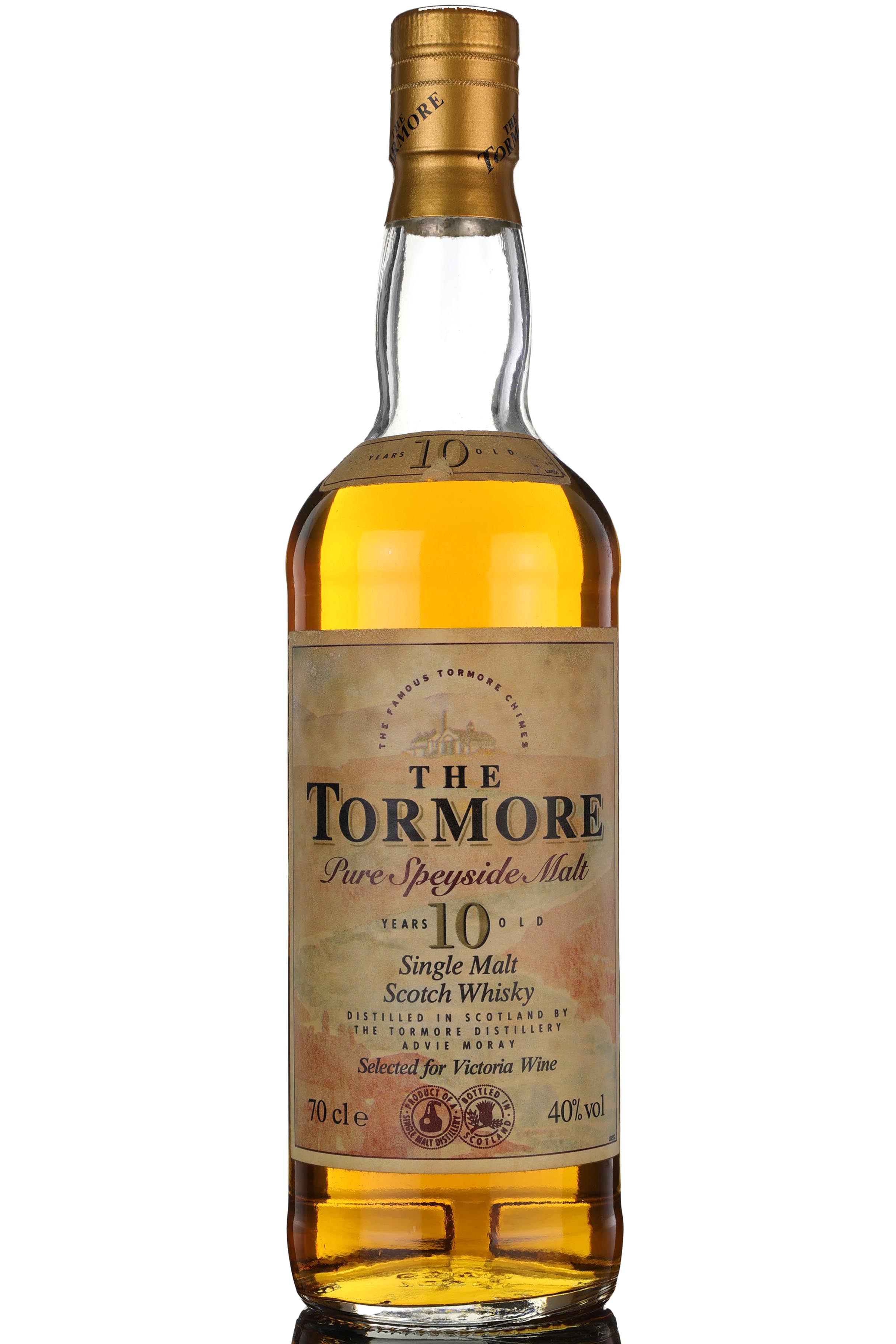 Tormore 10 Year Old - 1990s - Victoria Wine Exclusive