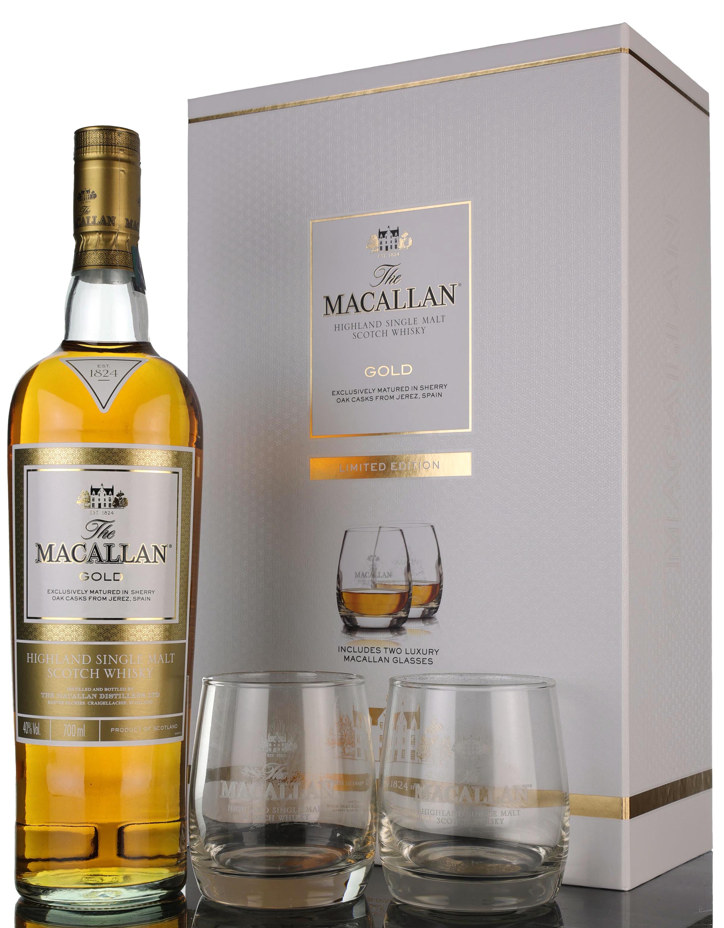 Macallan Gold - Sherry Cask - Presentation Set