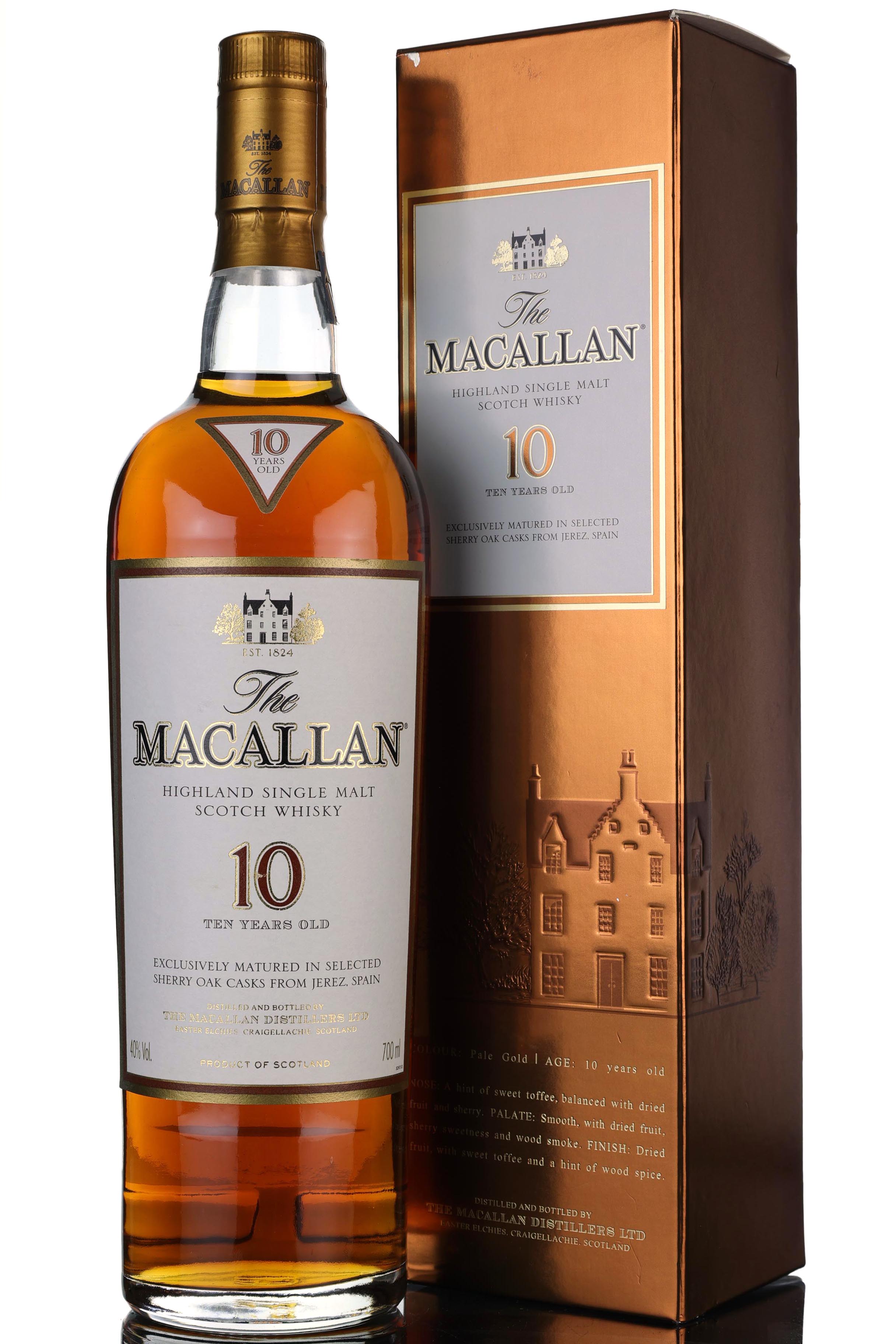 Macallan 10 Year Old - Sherry Cask - Mid 2000s