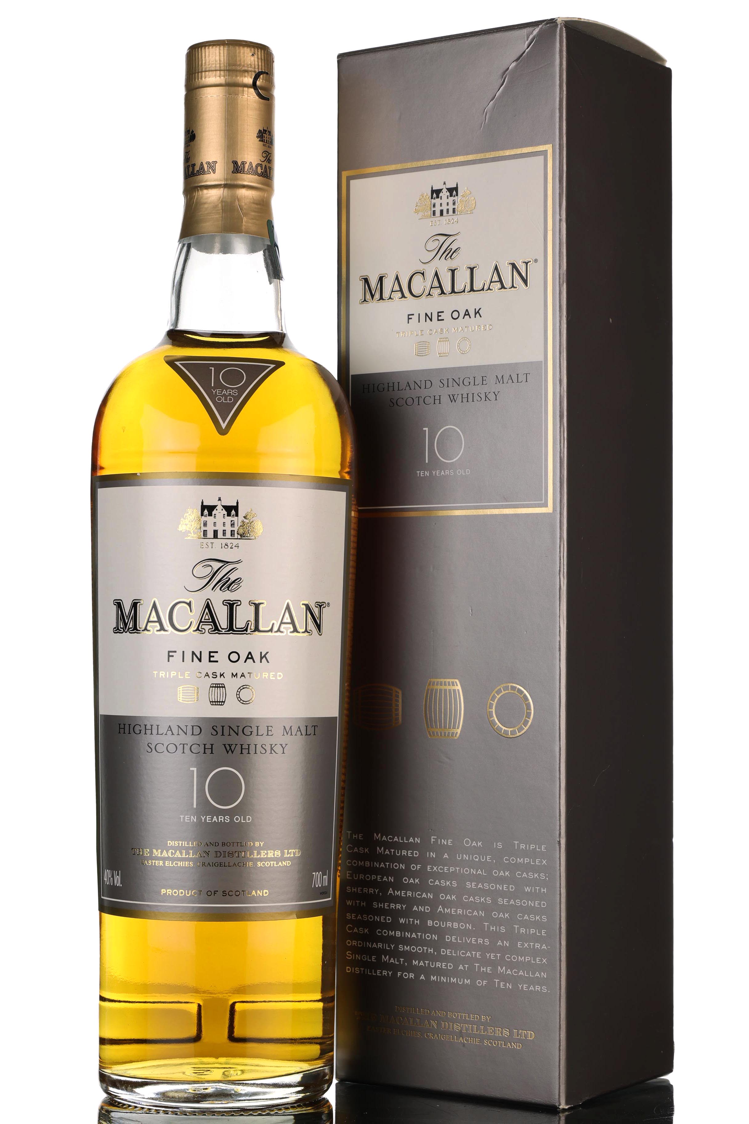 Macallan 10 Year Old - Fine Oak - Mid 2000s
