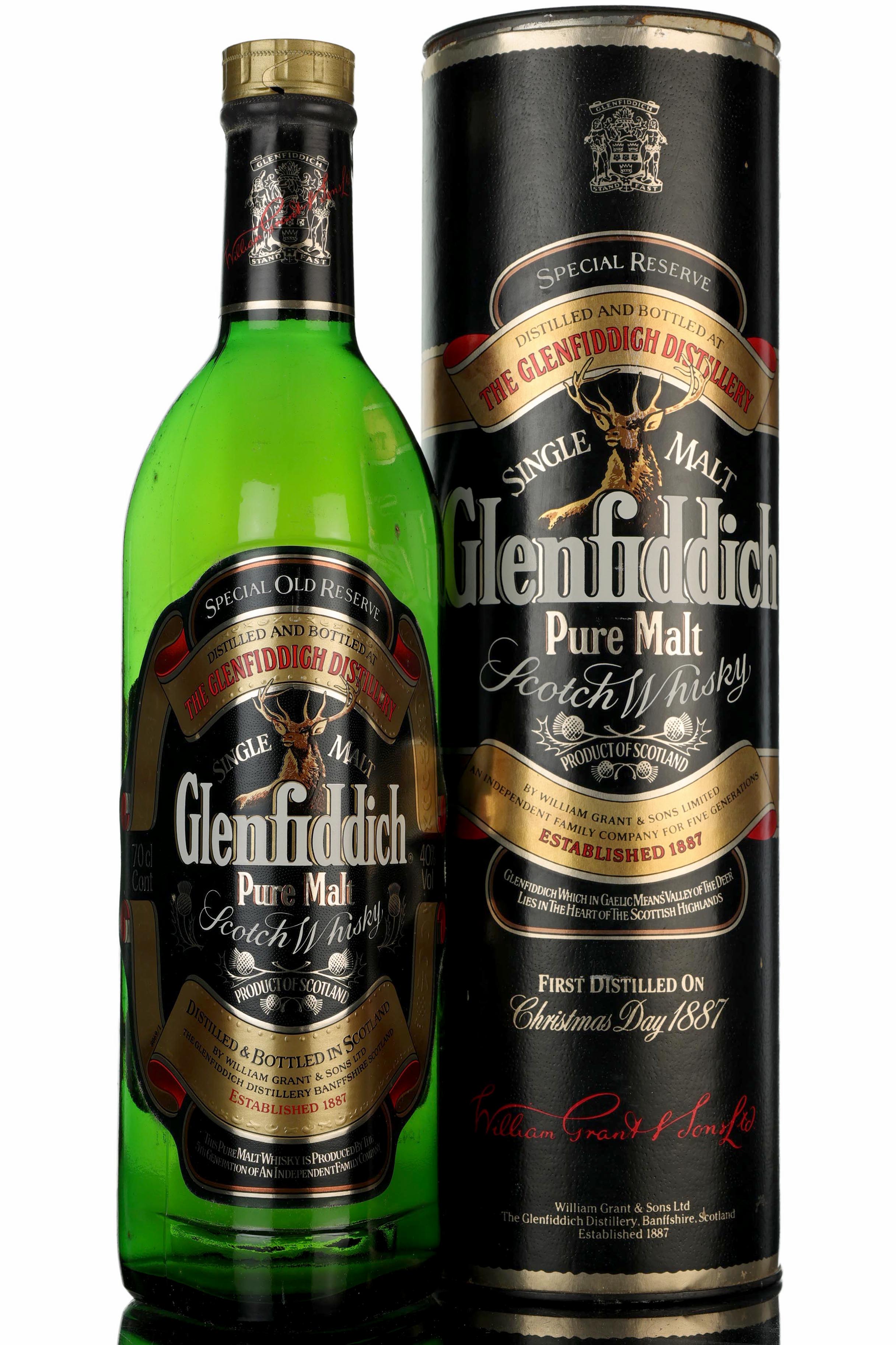 Glenfiddich Special Old Reserve - 1990s