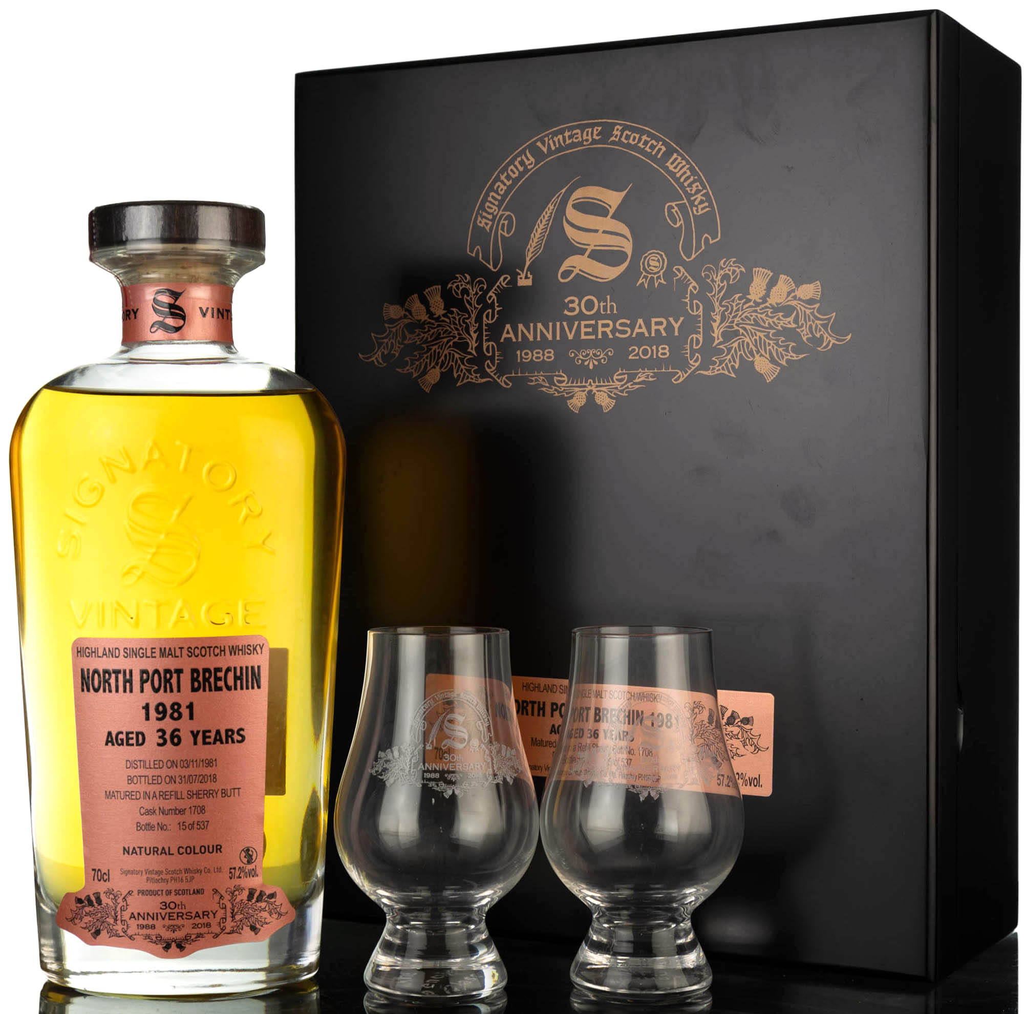 North Port Brechin 1981-2018 - 36 Year Old - Signatory Vintage 30th Anniversary - Single C