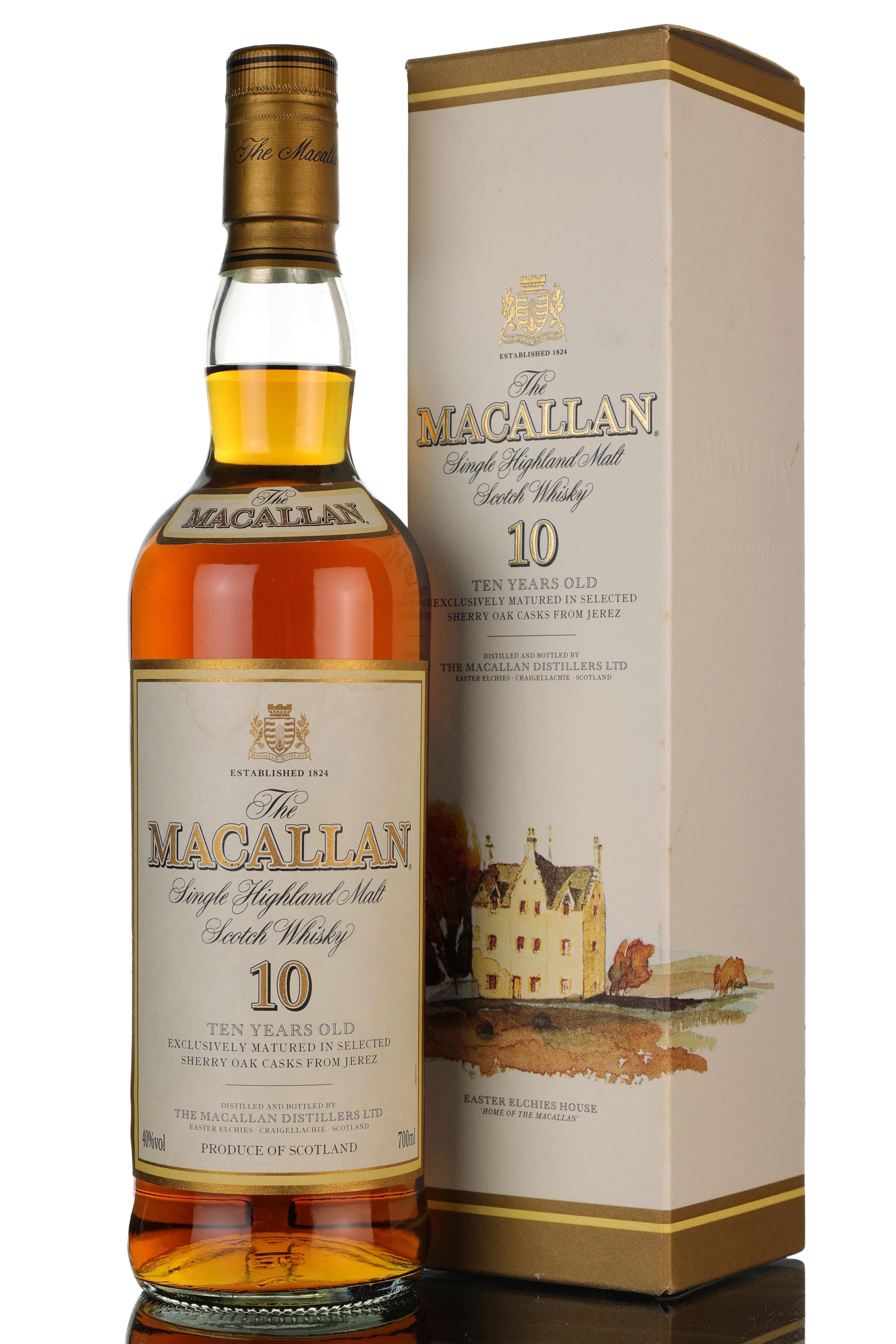 Macallan 10 Year Old - Sherry Cask - Early 2000s