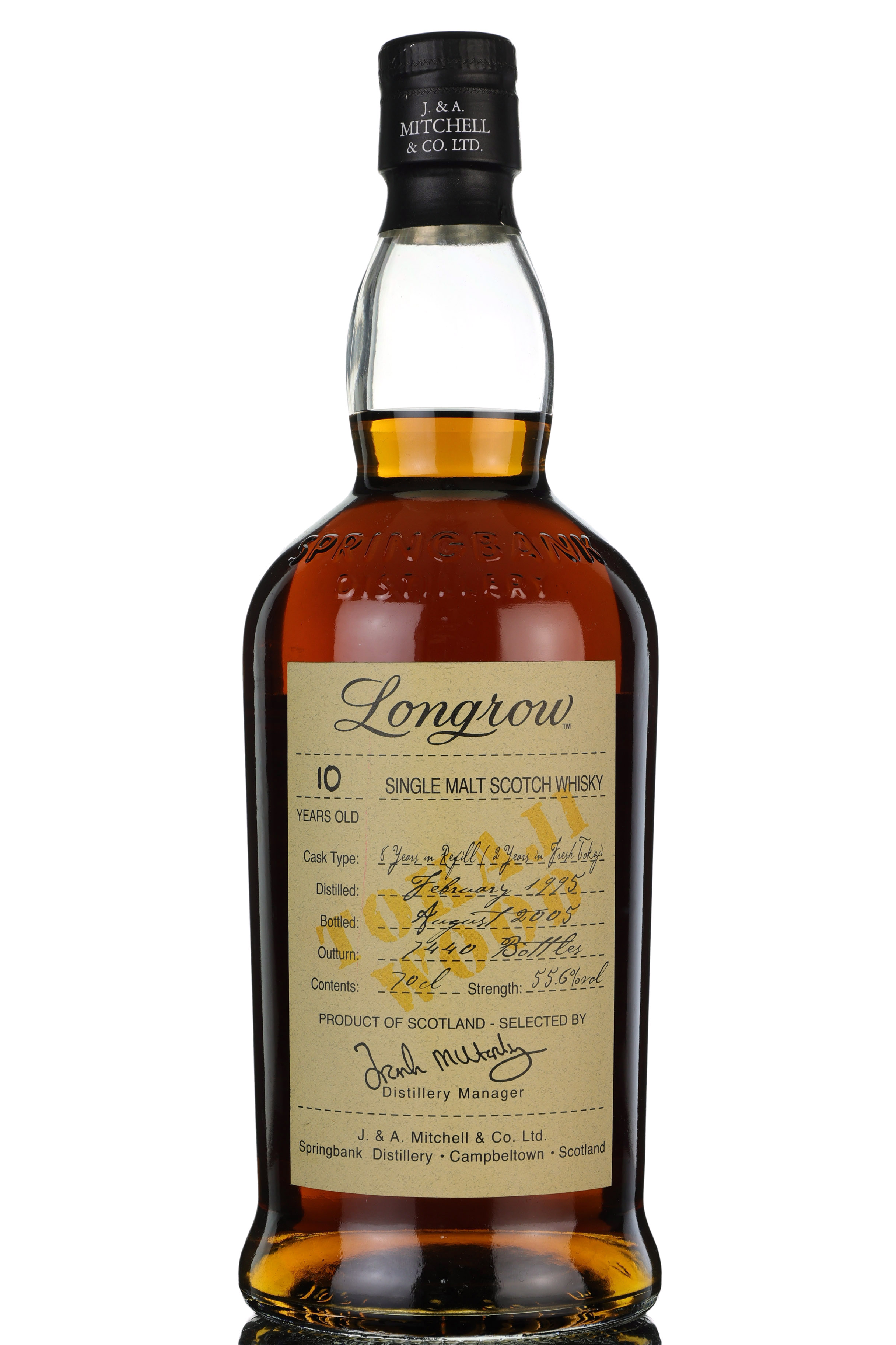 Longrow 1995-2005 - 10 Year Old - Tokaji Wood