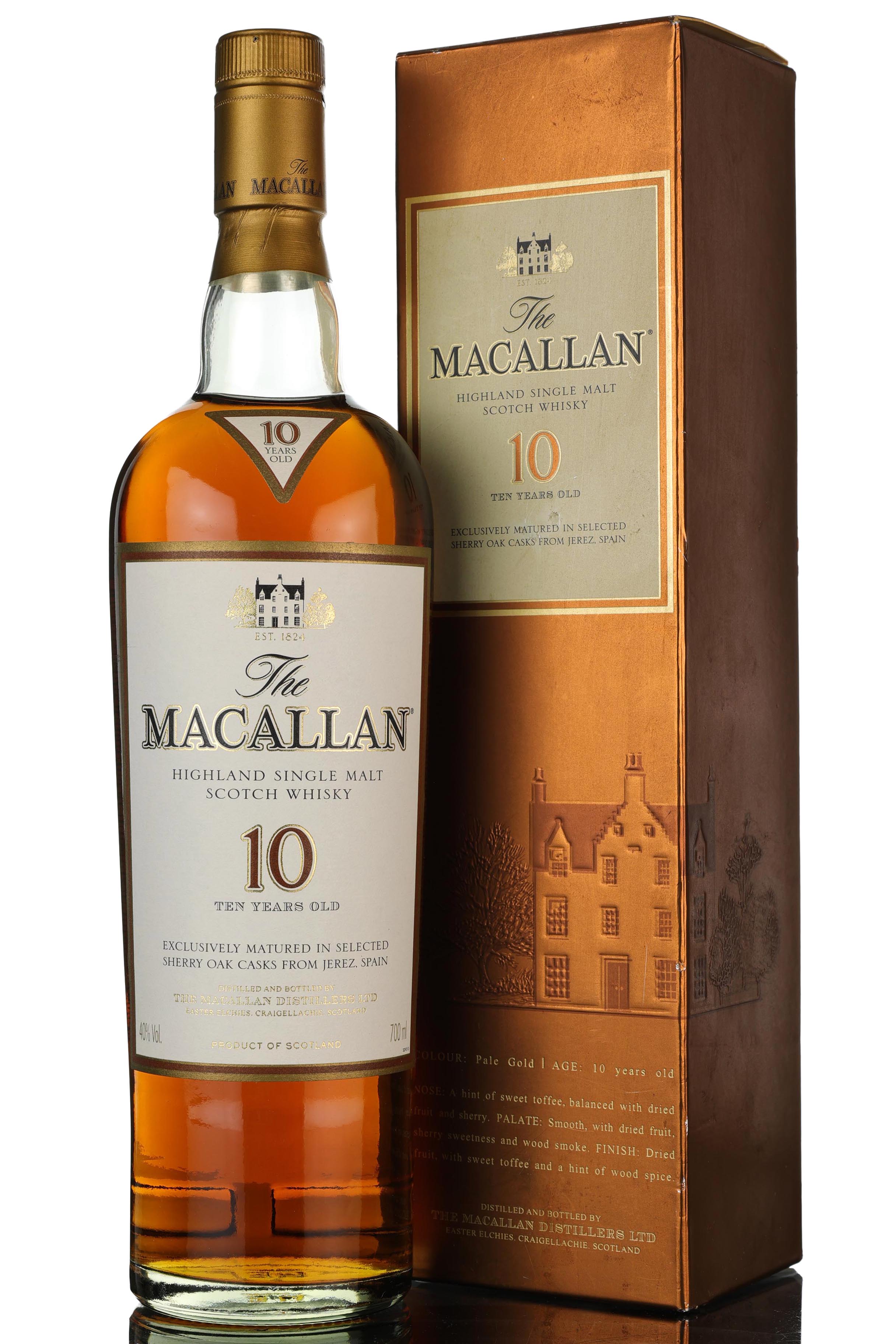 Macallan 10 Year Old - Sherry Cask - Mid 2000s