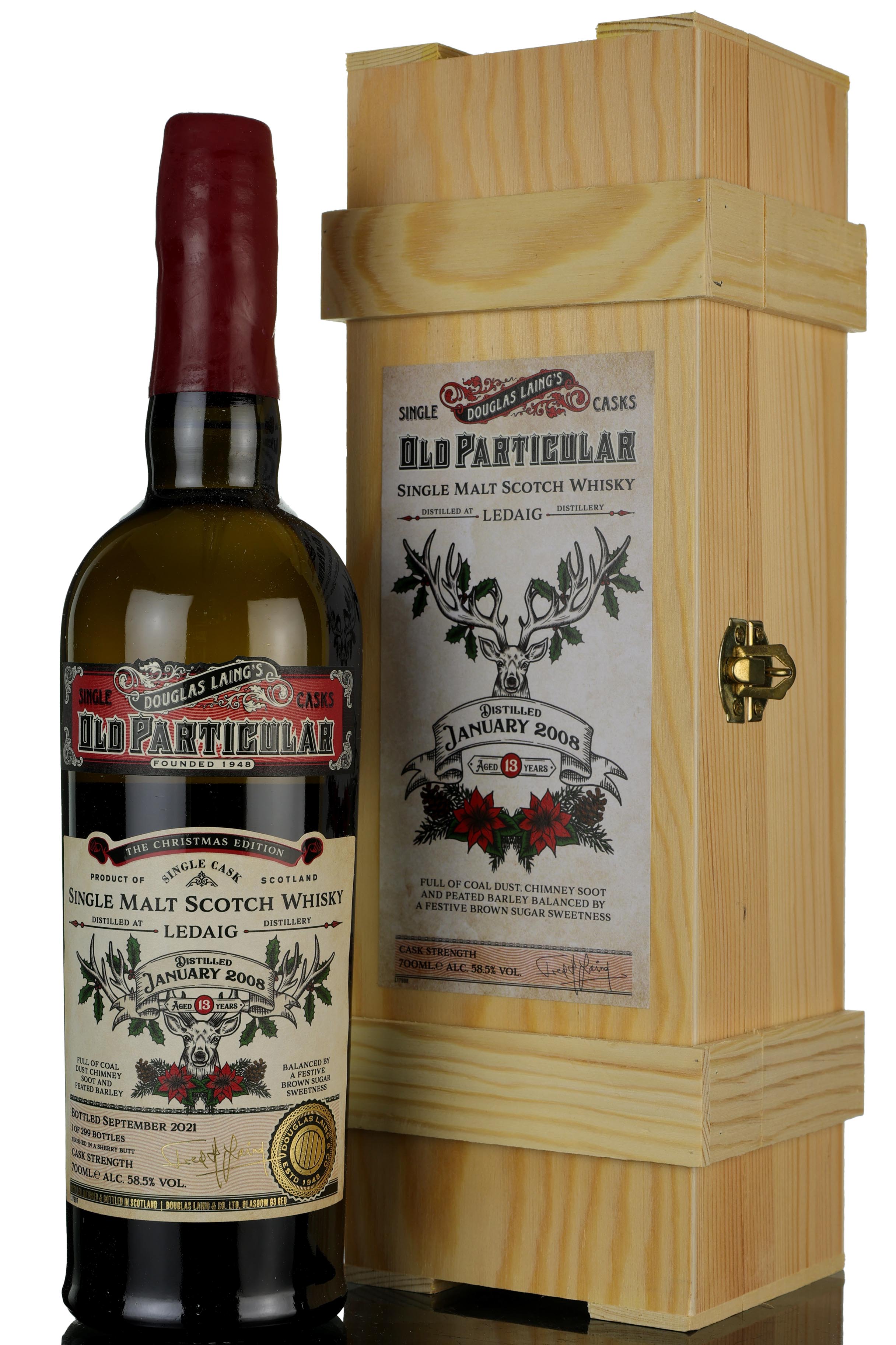 Ledaig 2008-2021 - 13 Year Old - Douglas Laing - Old Particular - Single Cask - The Christ