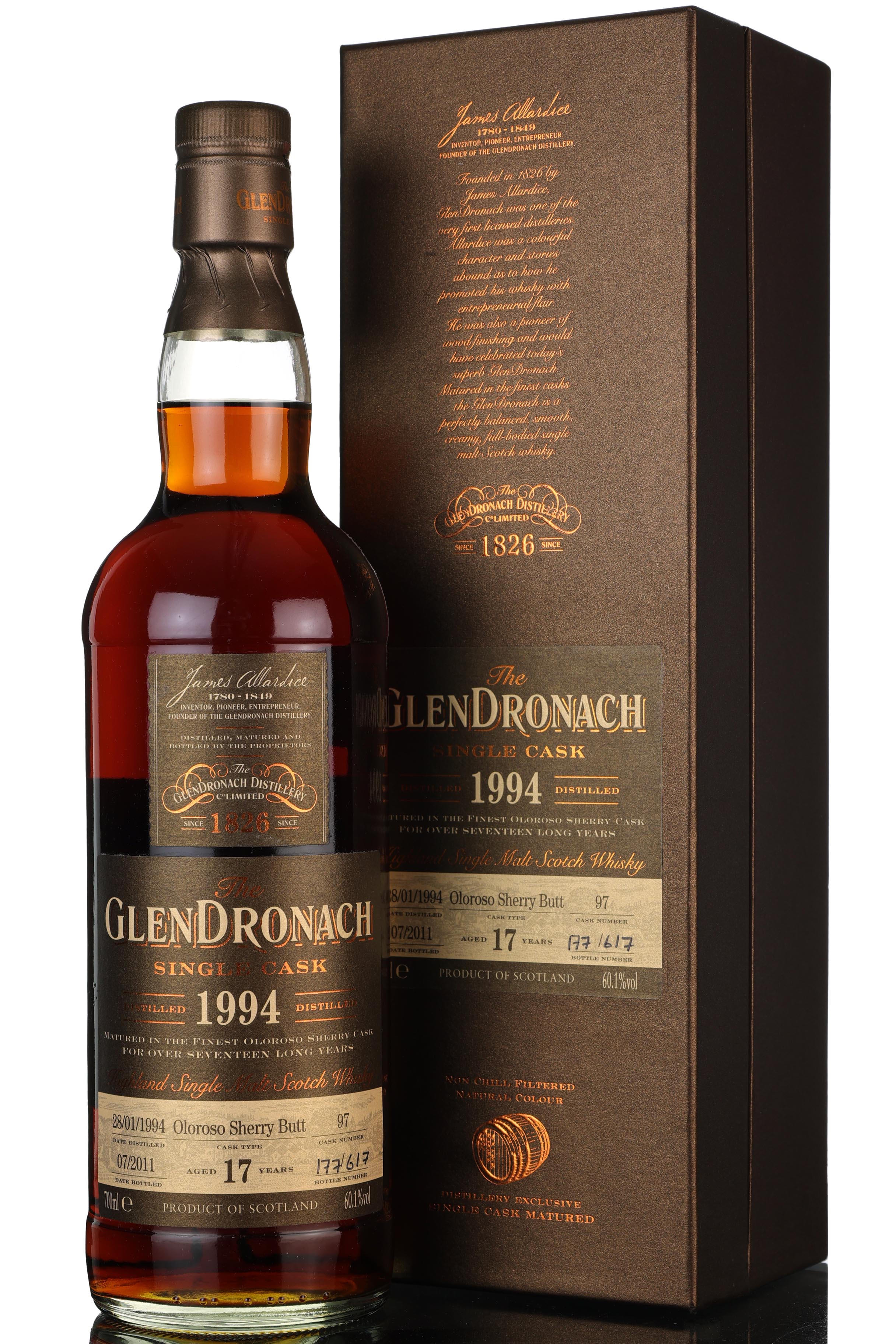 Glendronach 1994-2011 - 17 Year Old - Single Cask 97 - Batch 4