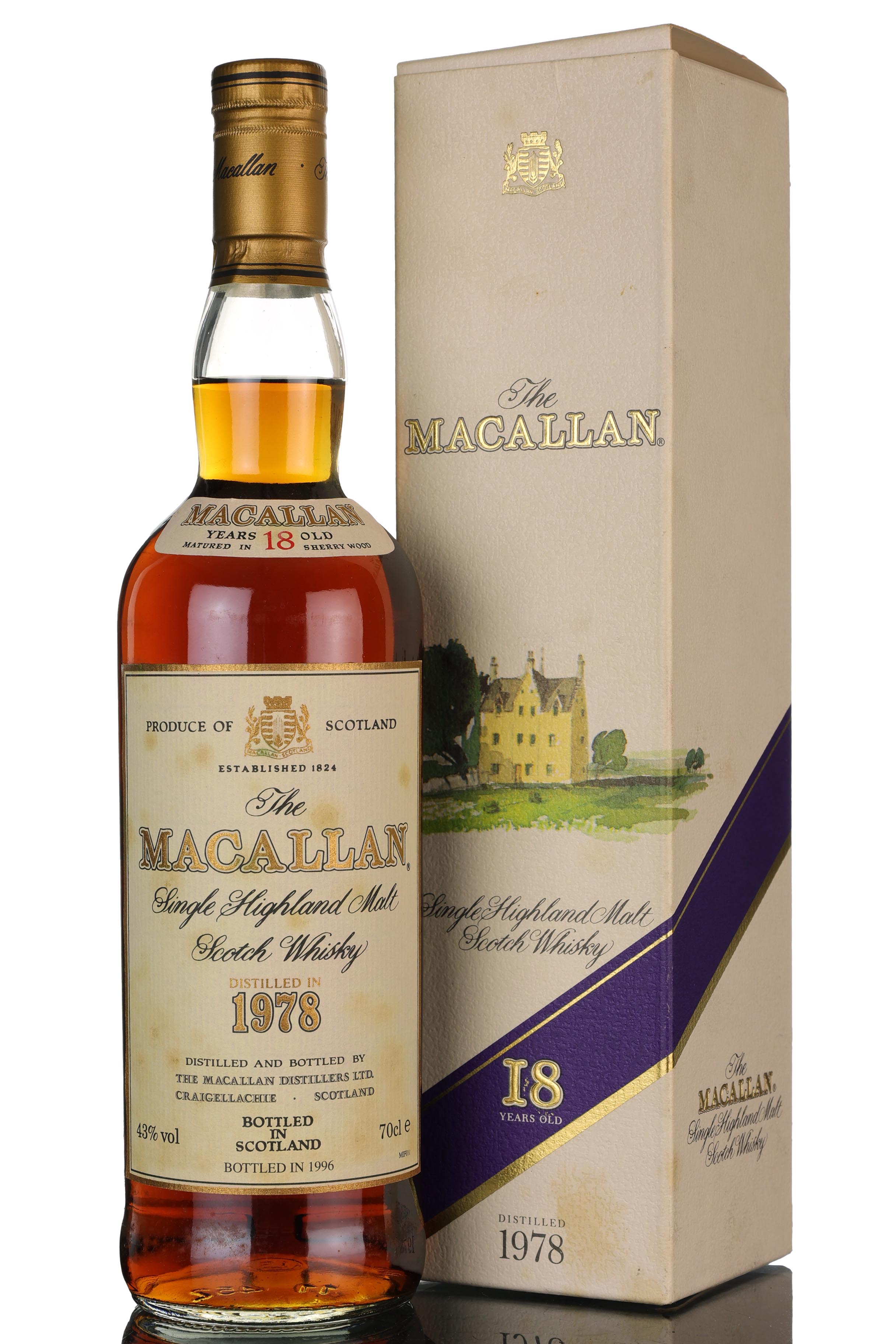 Macallan 1978-1996 - 18 Year Old - Sherry Cask