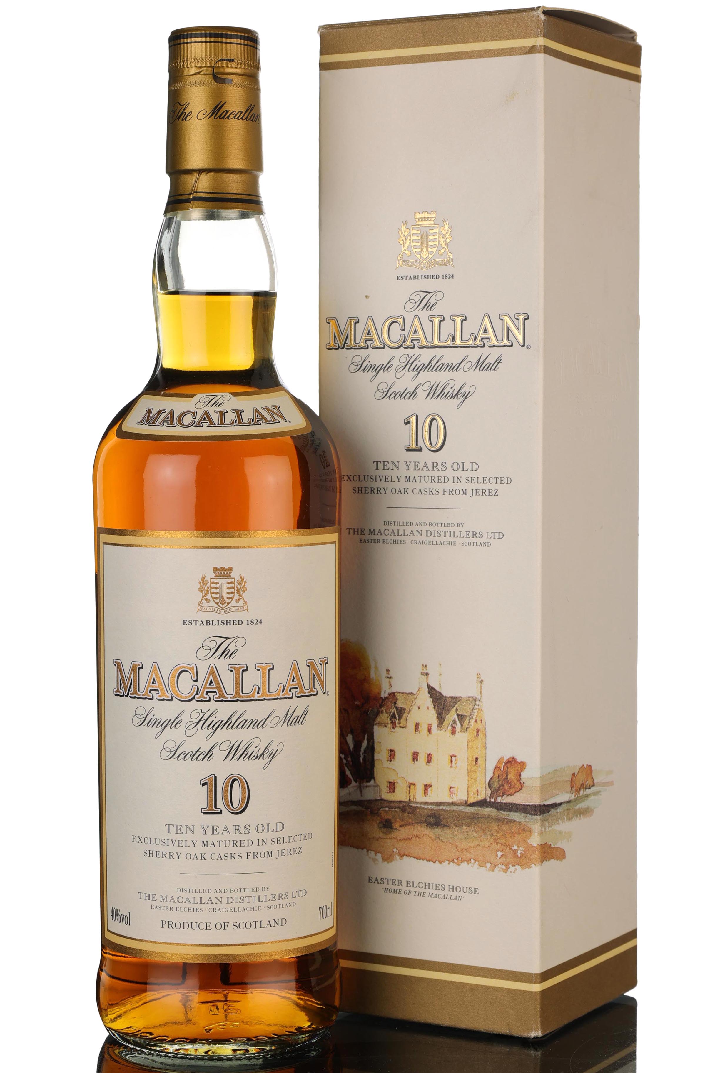 Macallan 10 Year Old - Sherry Cask - Early 2000s