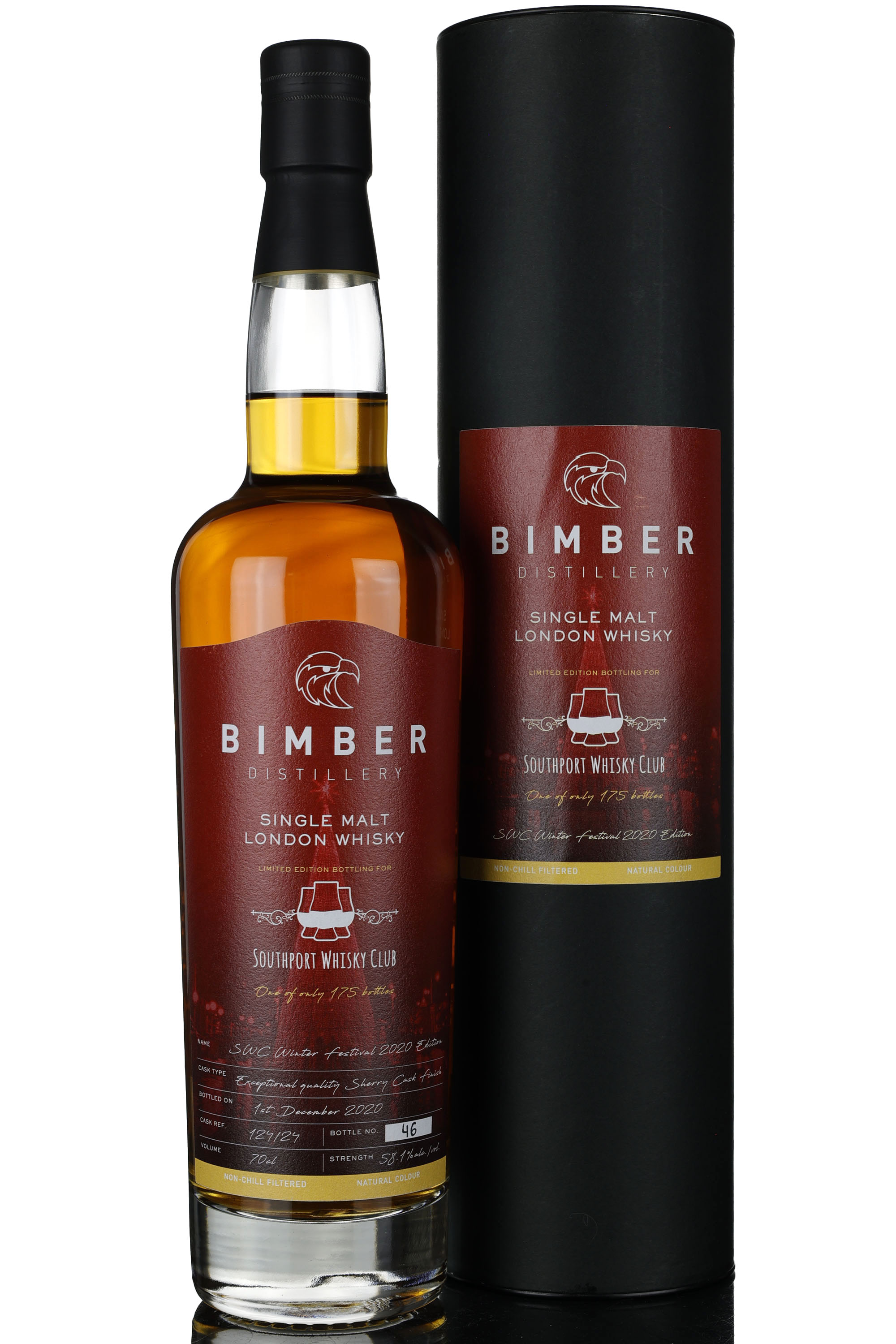 Bimber Southport Whisky Club 2020 - Single Cask 124/24