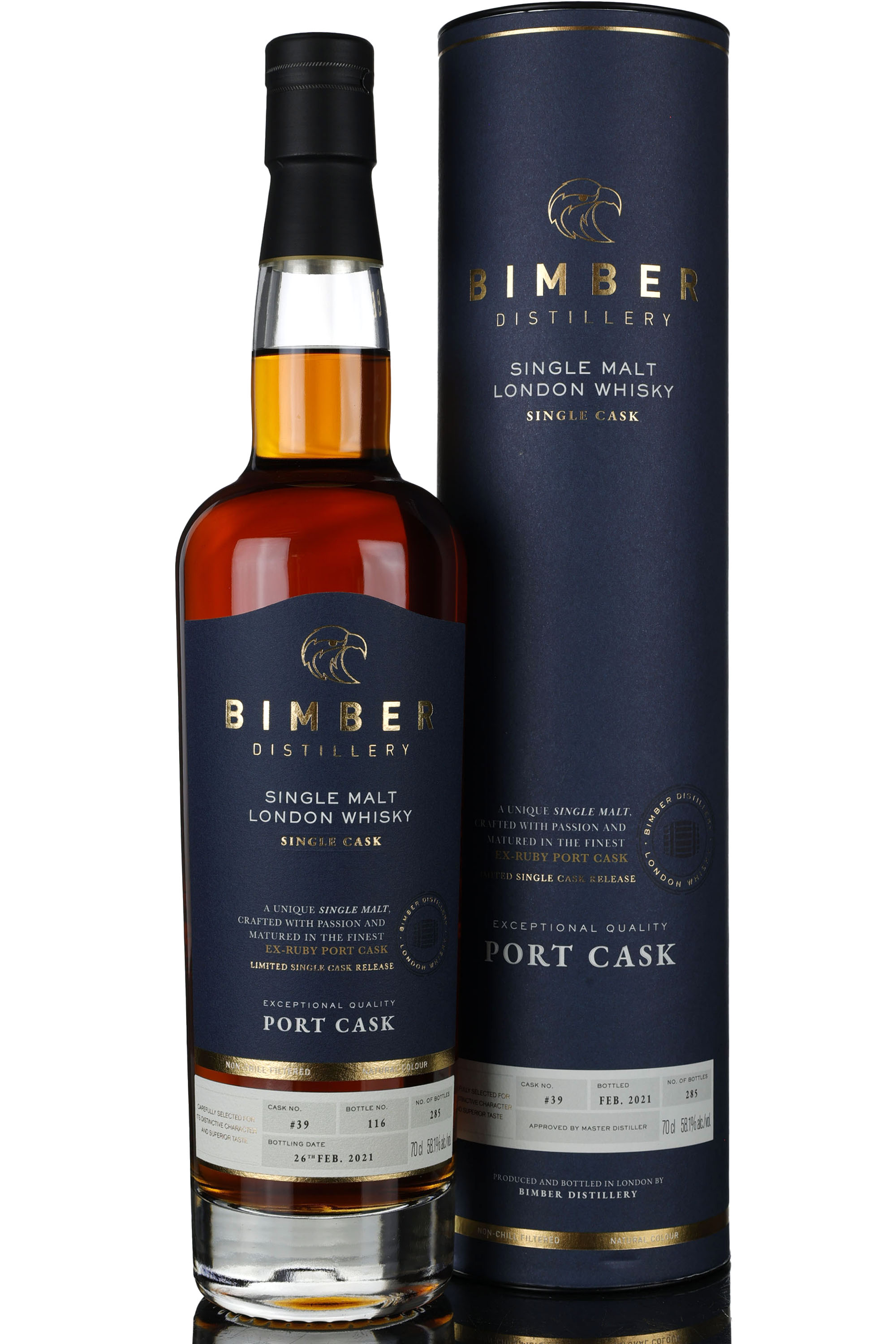 Bimber Single Cask 39 - 2021 Release
