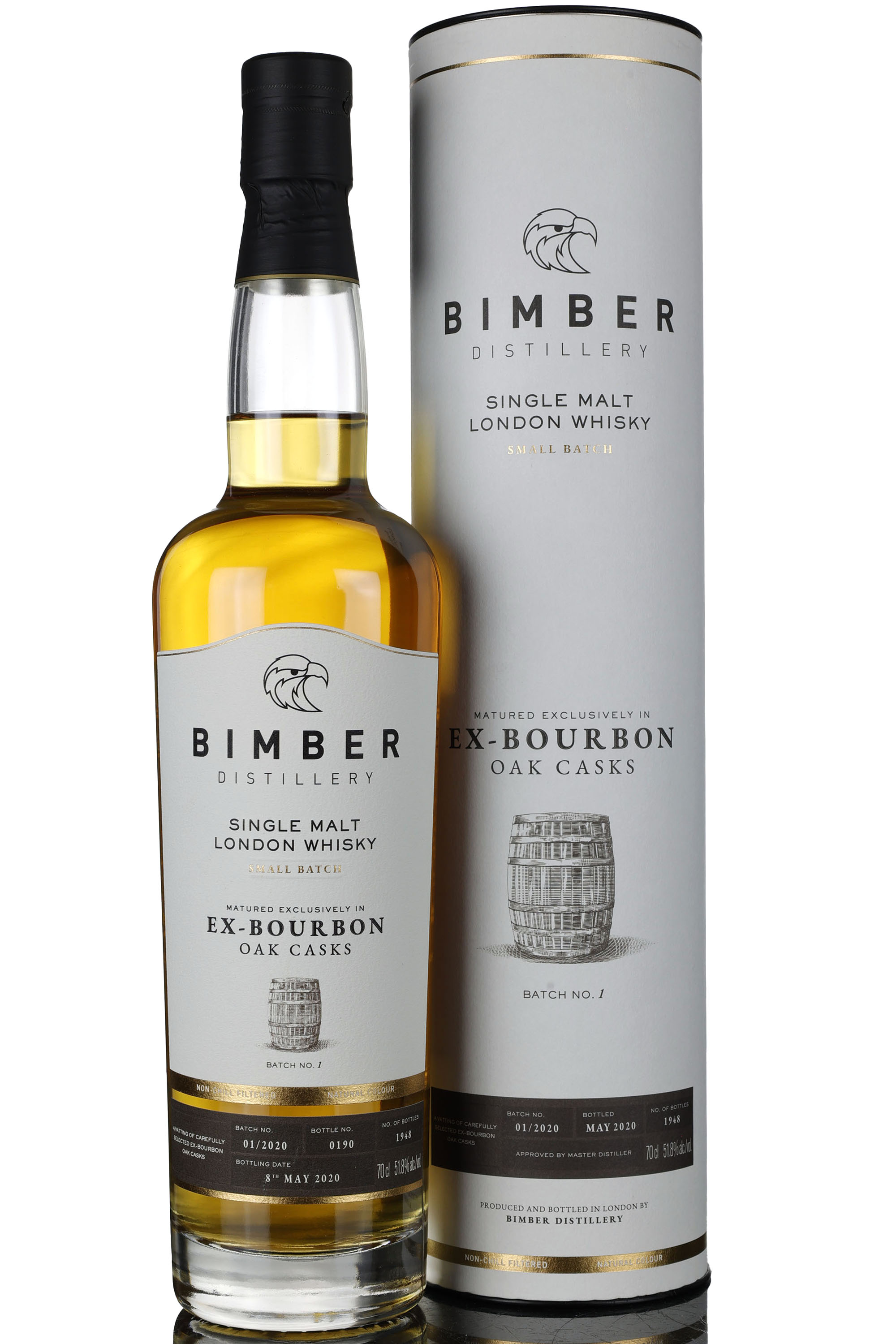 Bimber Batch 1 - Ex-Bourbon - 2020 Release