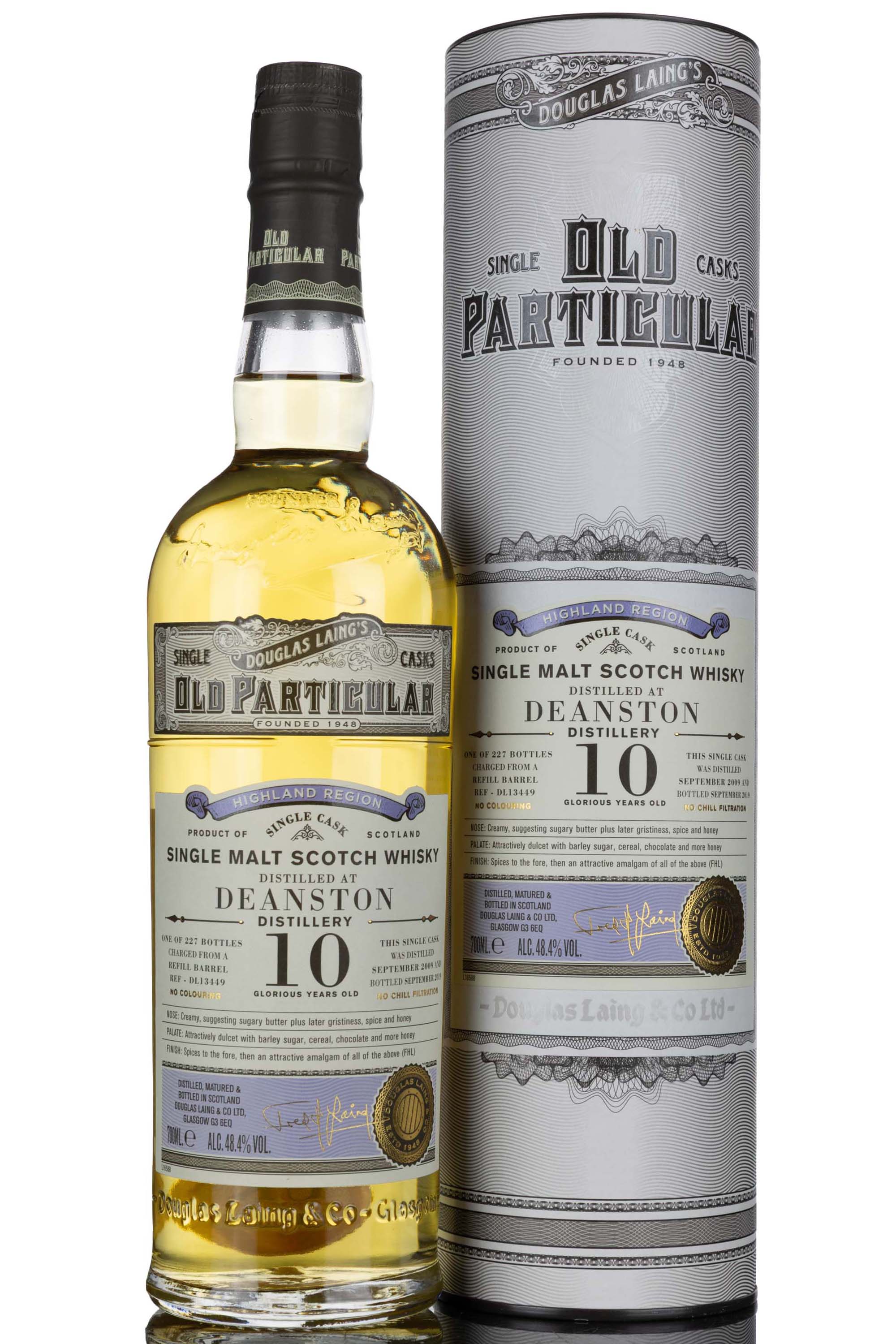Deanston 2009-2019 - 10 Year Old - Douglas Laing - Old Particular - Single Cask 13449