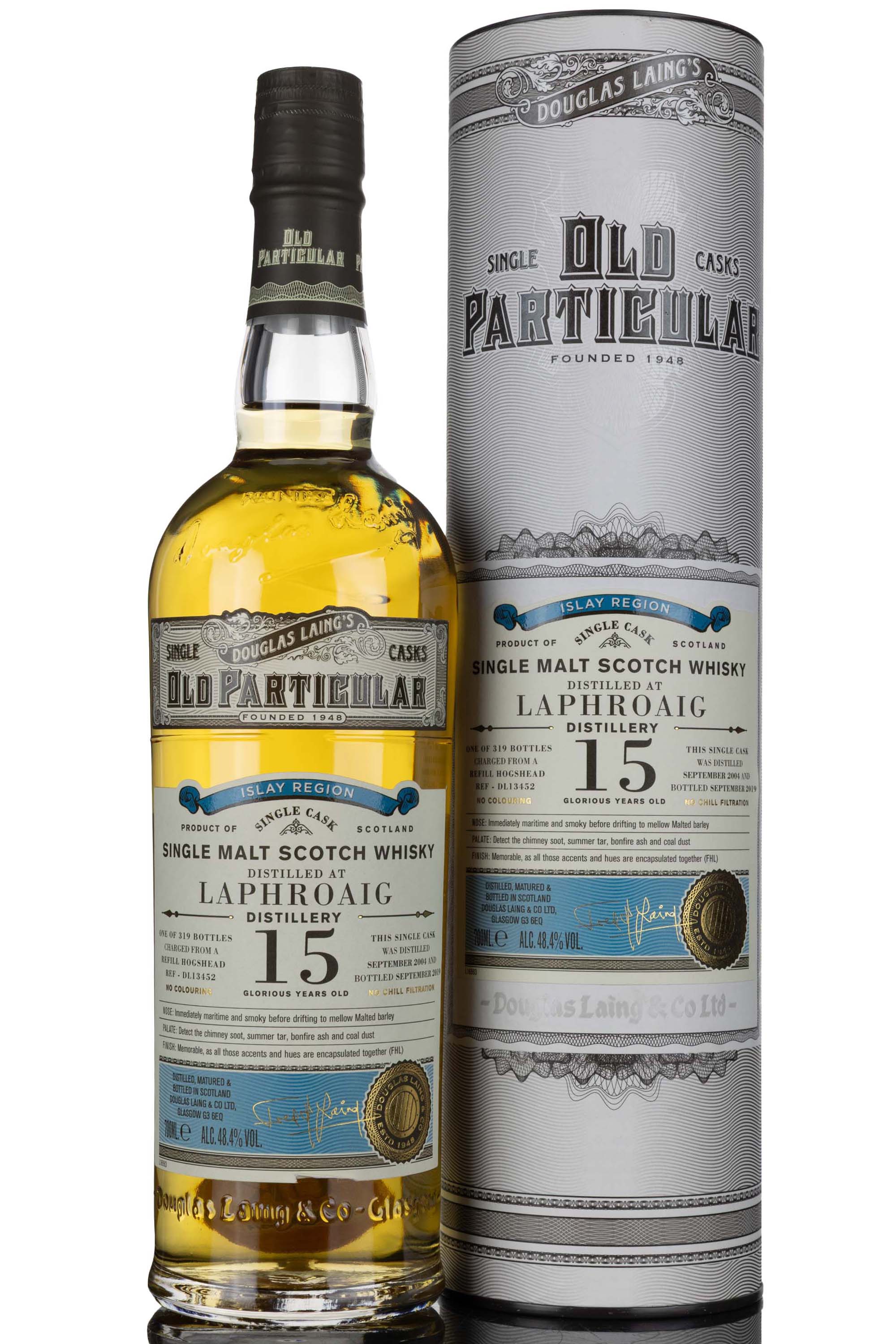 Laphroaig 2004-2019 - 15 Year Old - Douglas Laing - Old Particular - Single Cask 13452