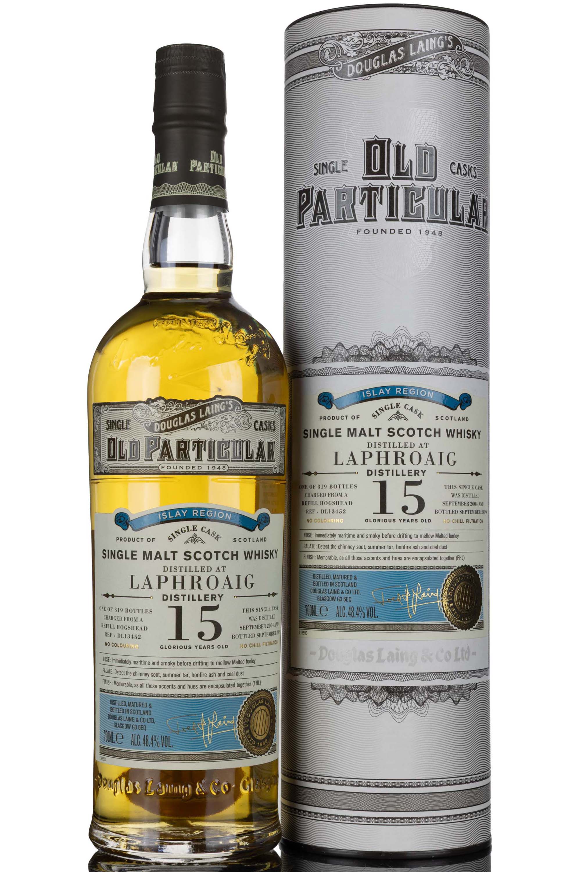 Laphroaig 2004-2019 - 15 Year Old - Douglas Laing - Old Particular - Single Cask 13452
