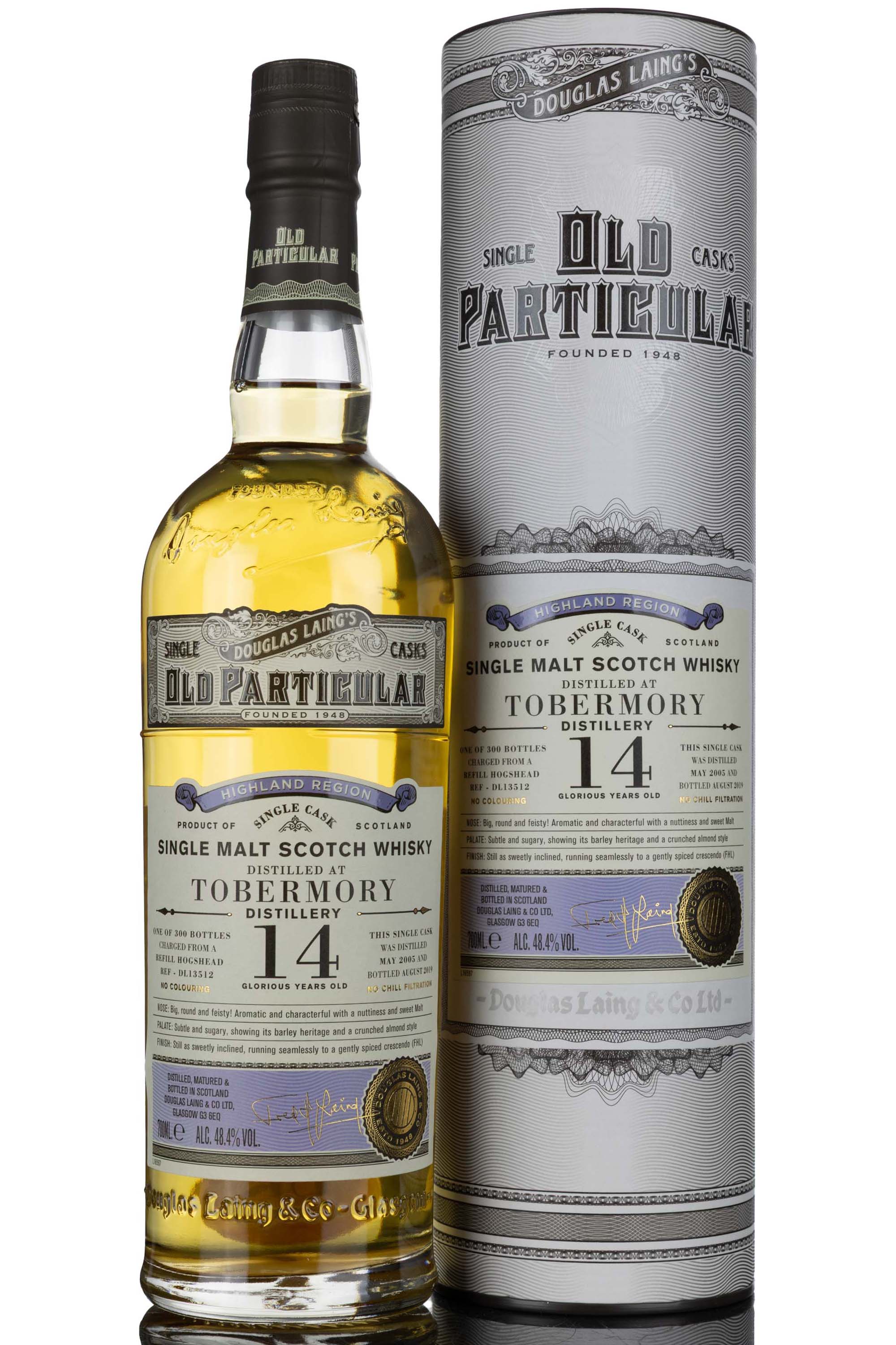 Tobermory 2005-2019 - 14 Year Old - Douglas Laing - Old Particular - Single Cask 13512