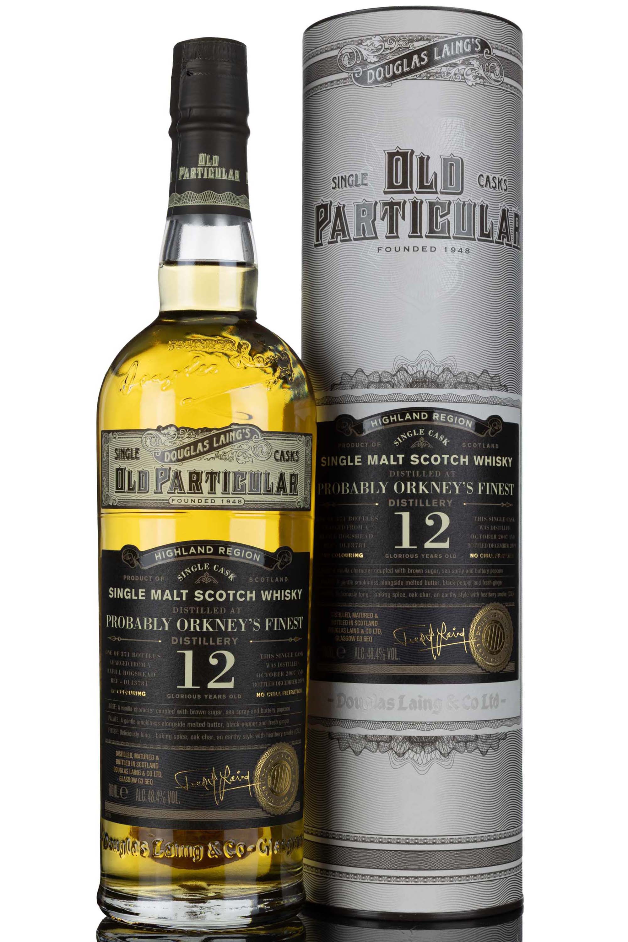 Probably Orkneys Finest 2007-2019 - 12 Year Old - Douglas Laing - Old Particular - Single 