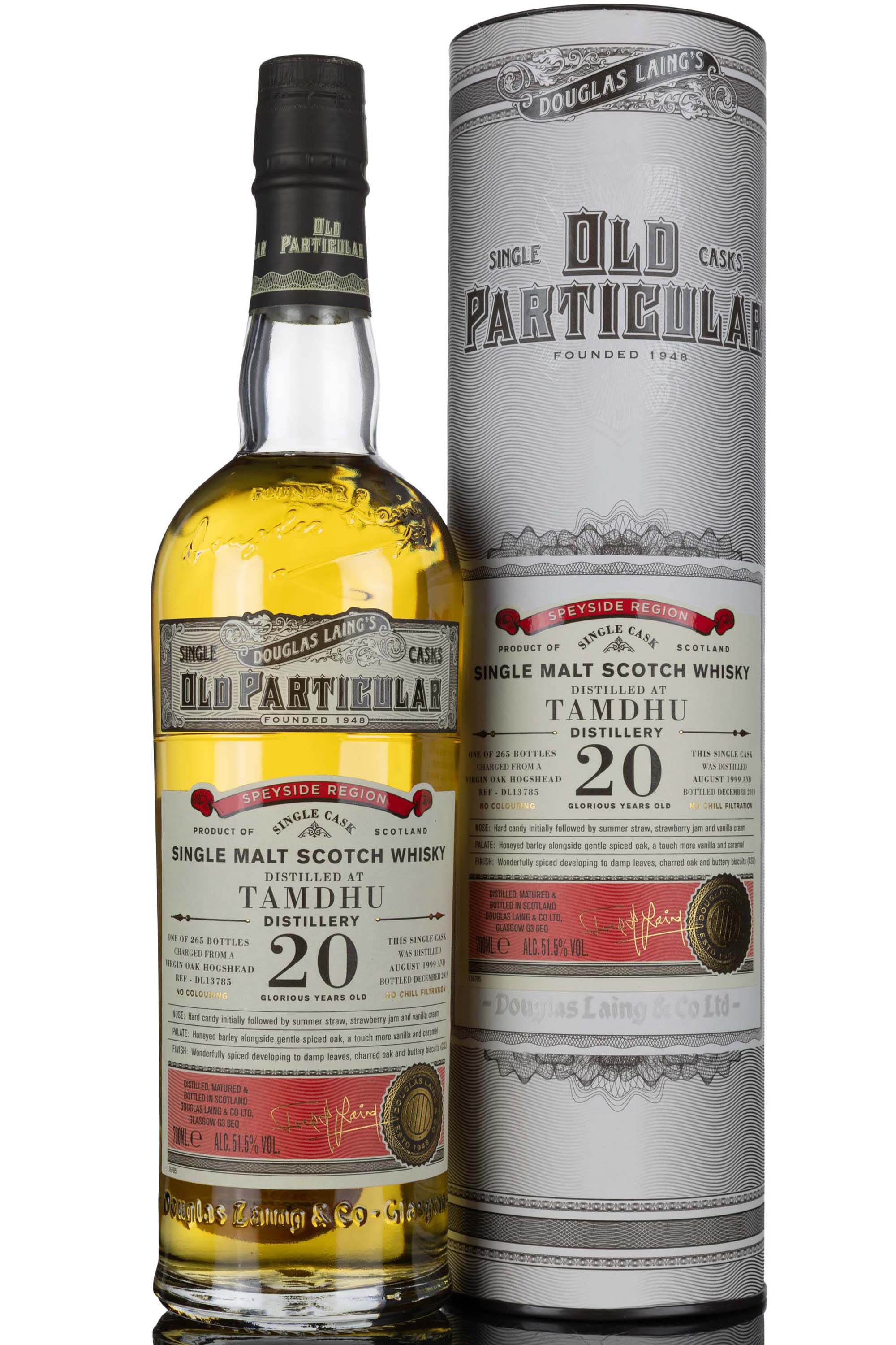 Tamdhu 1999-2019 - 20 Year Old - Douglas Laing - Old Particular - Single Cask 13785