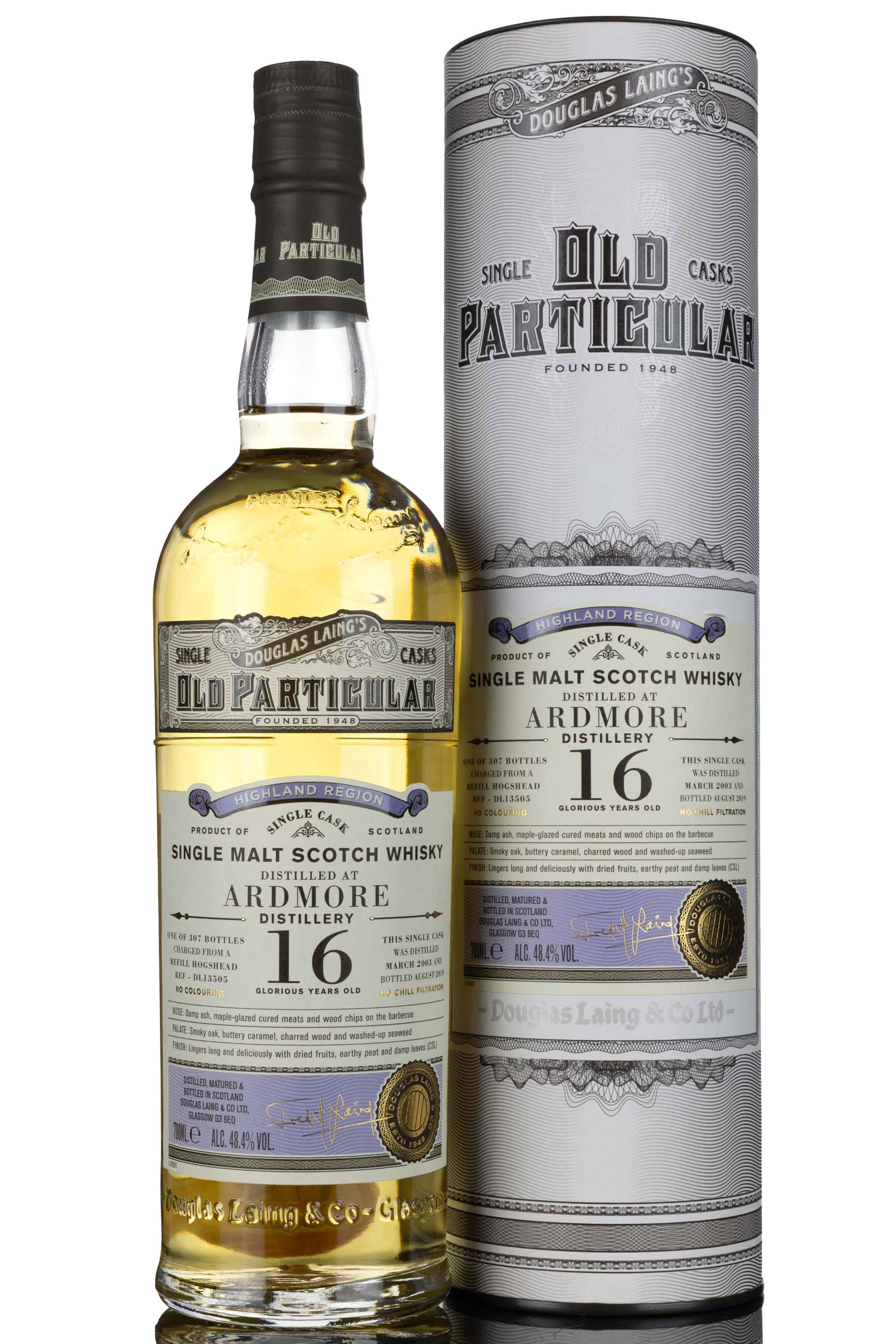 Ardmore 2003-2019 - 16 Year Old - Douglas Laing - Old Particular - Single Cask 13505