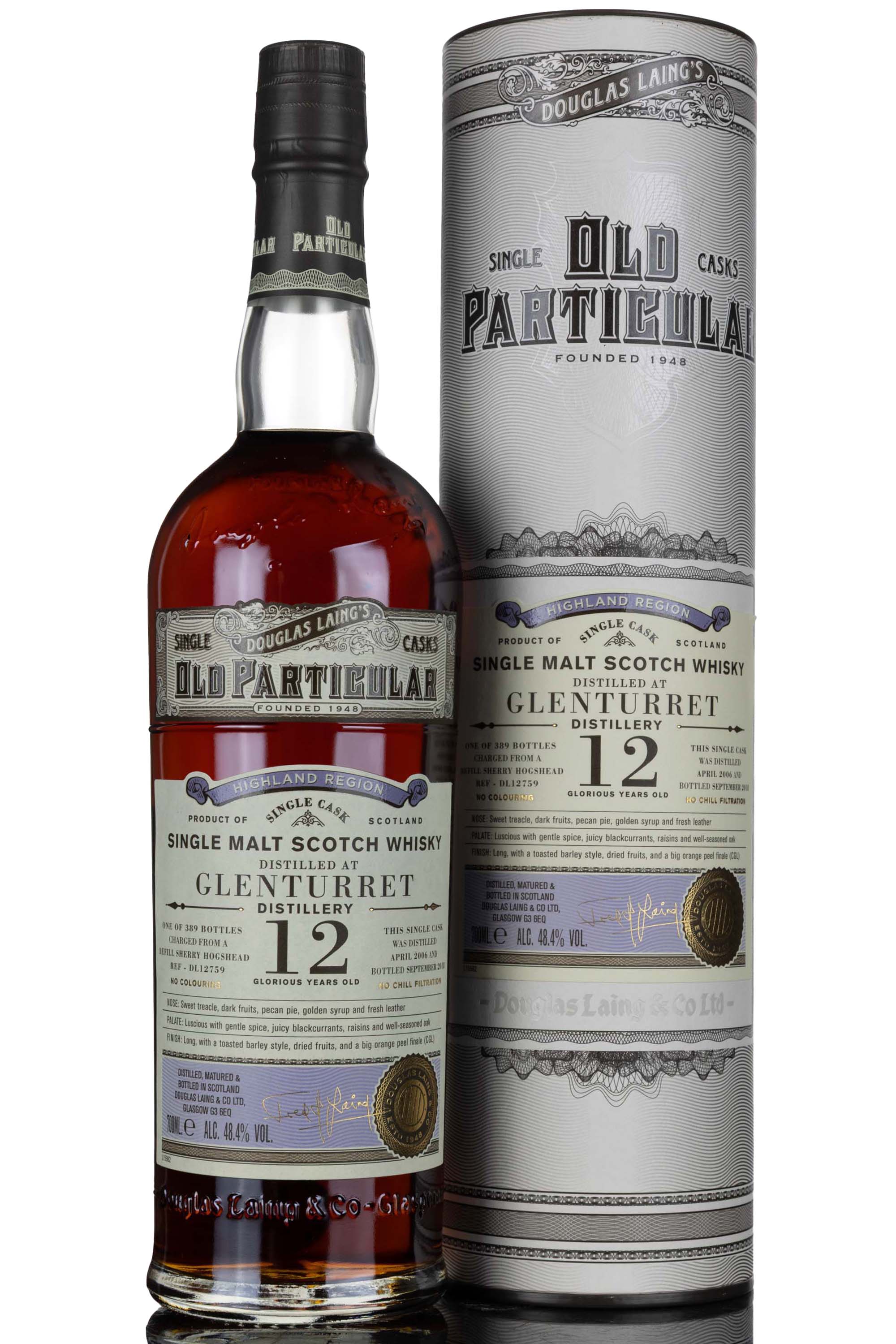 Glenturret 2006-2018 - 12 Year Old - Douglas Laing - Old Particular - Single Cask 12759