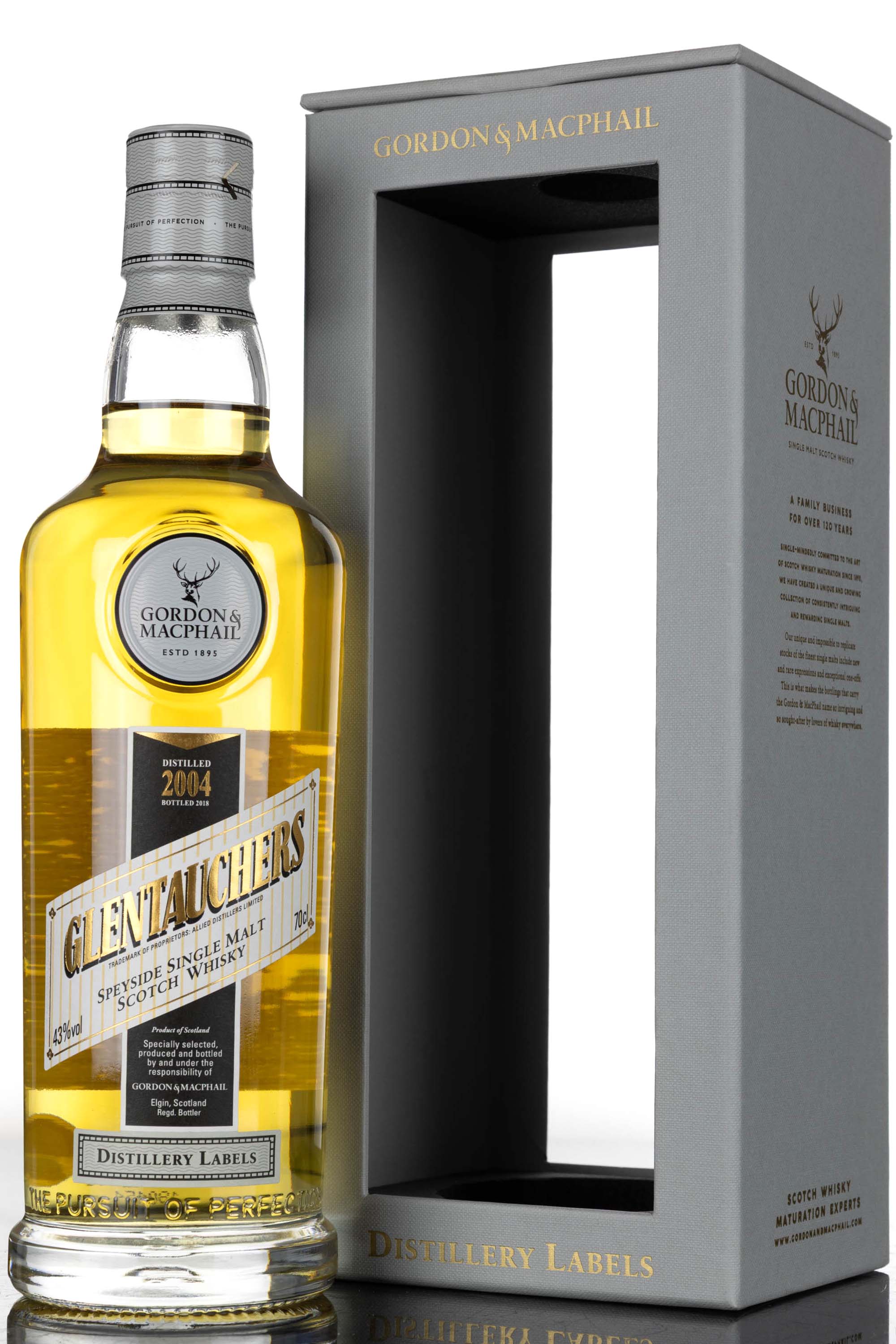 Glentauchers 2004-2018 - Gordon & MacPhail - Distillery Labels