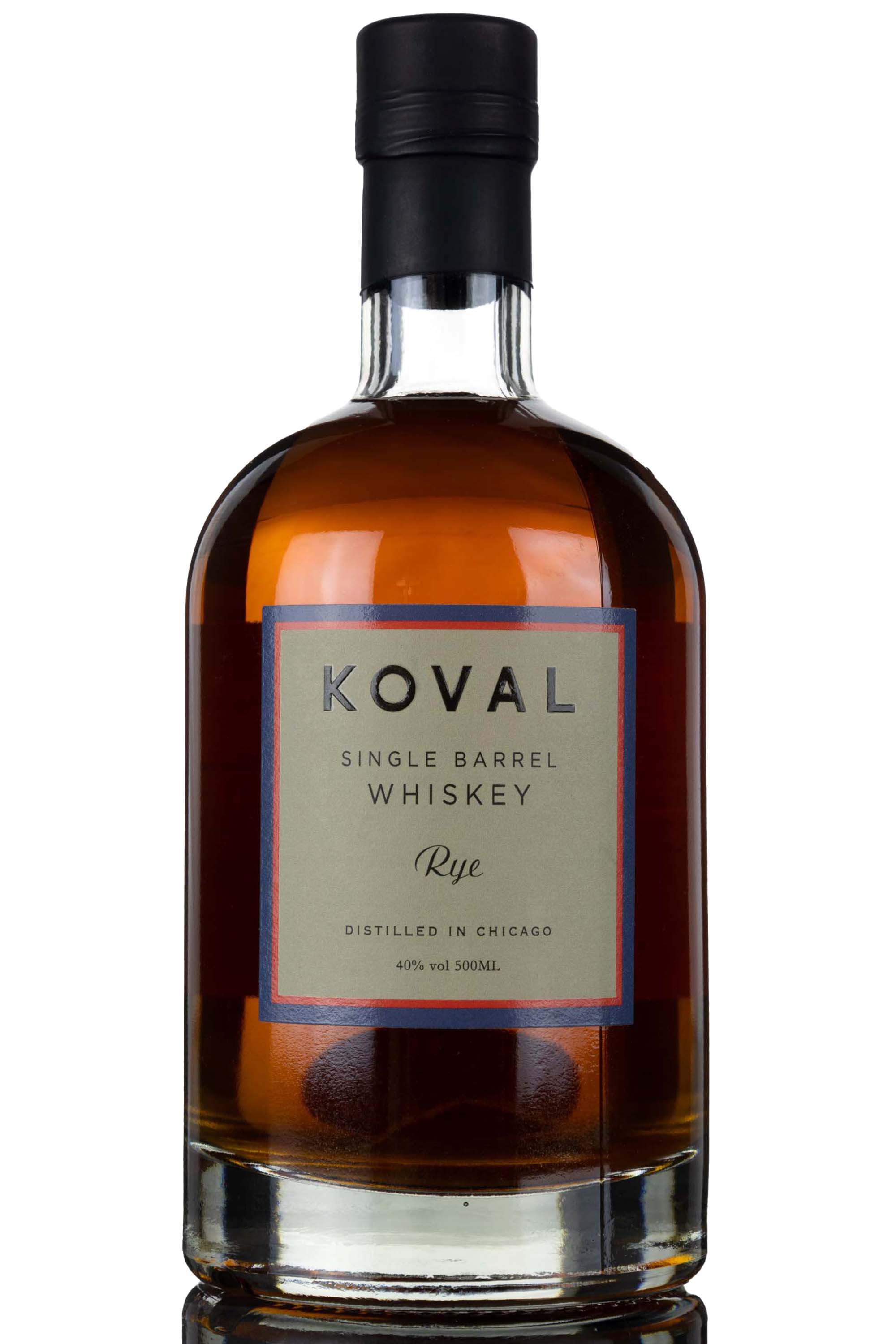Koval Single Barrel Rye XV8Z32 - Half Litre