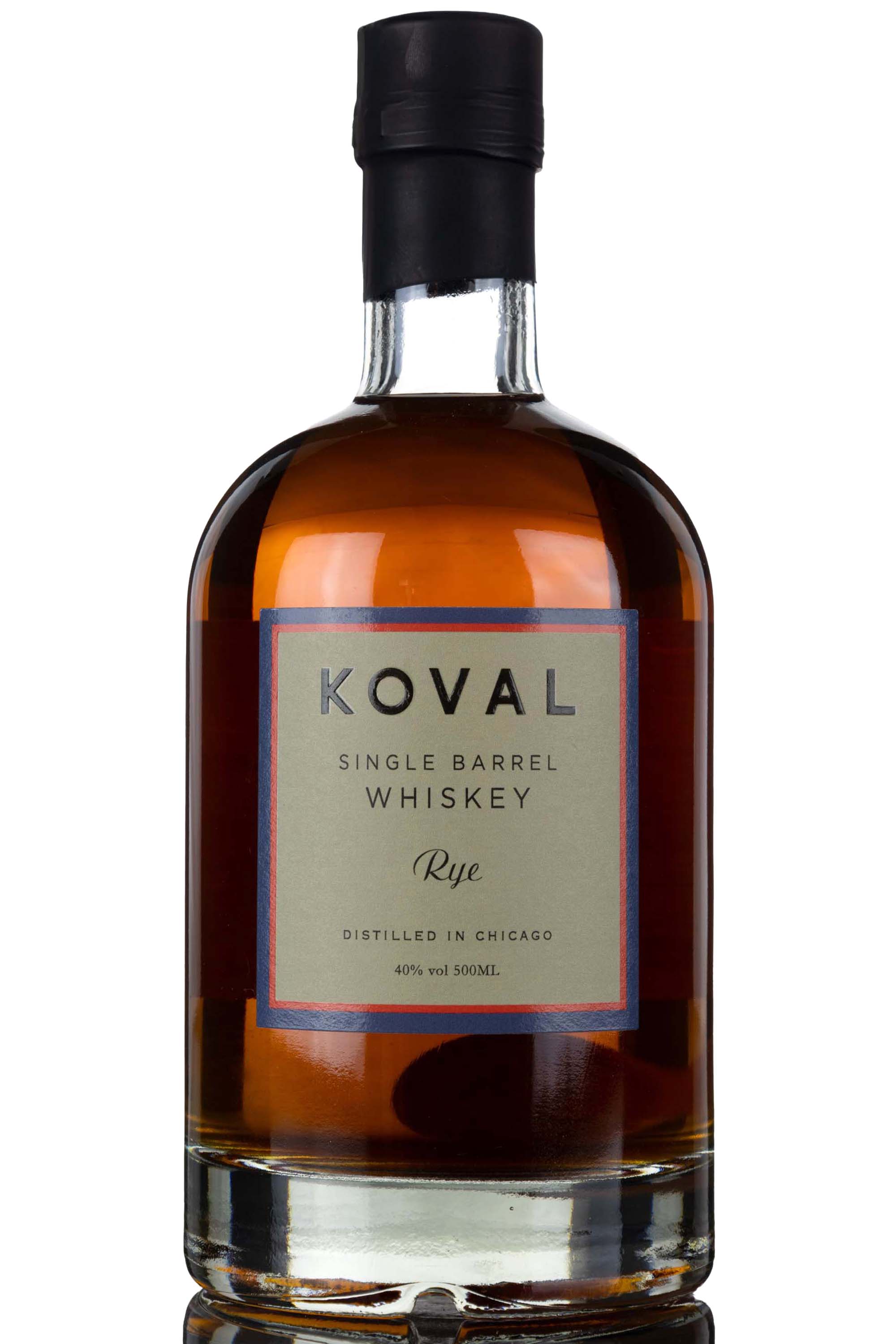 Koval Single Barrel Rye XV8Z32 - Half Litre