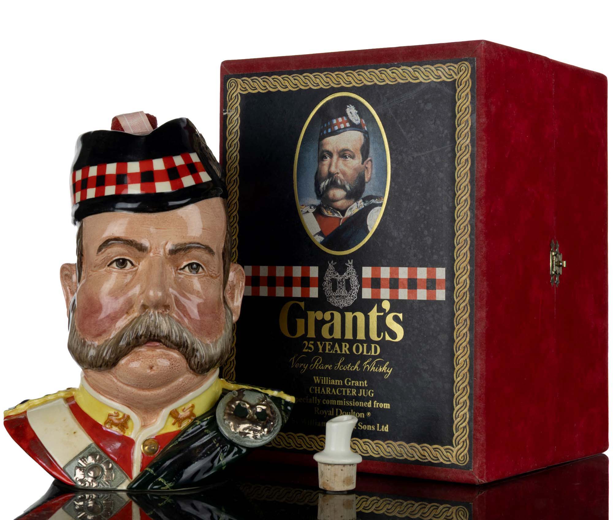 Grants 25 Year Old - Royal Doulton Ceramic Character Jug