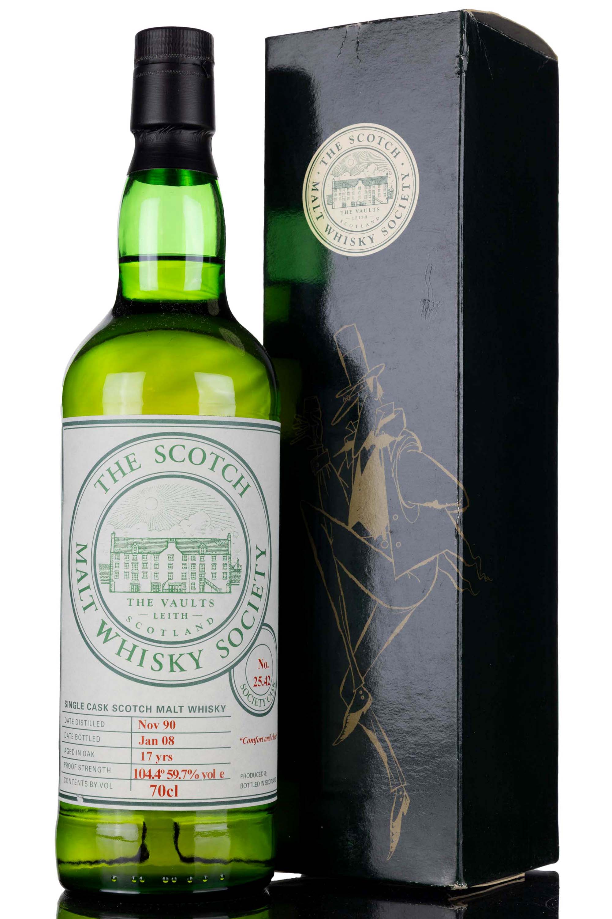 Rosebank 1990-2008 - 17 Year Old - SMWS 25.42 - Comfort & Cheer
