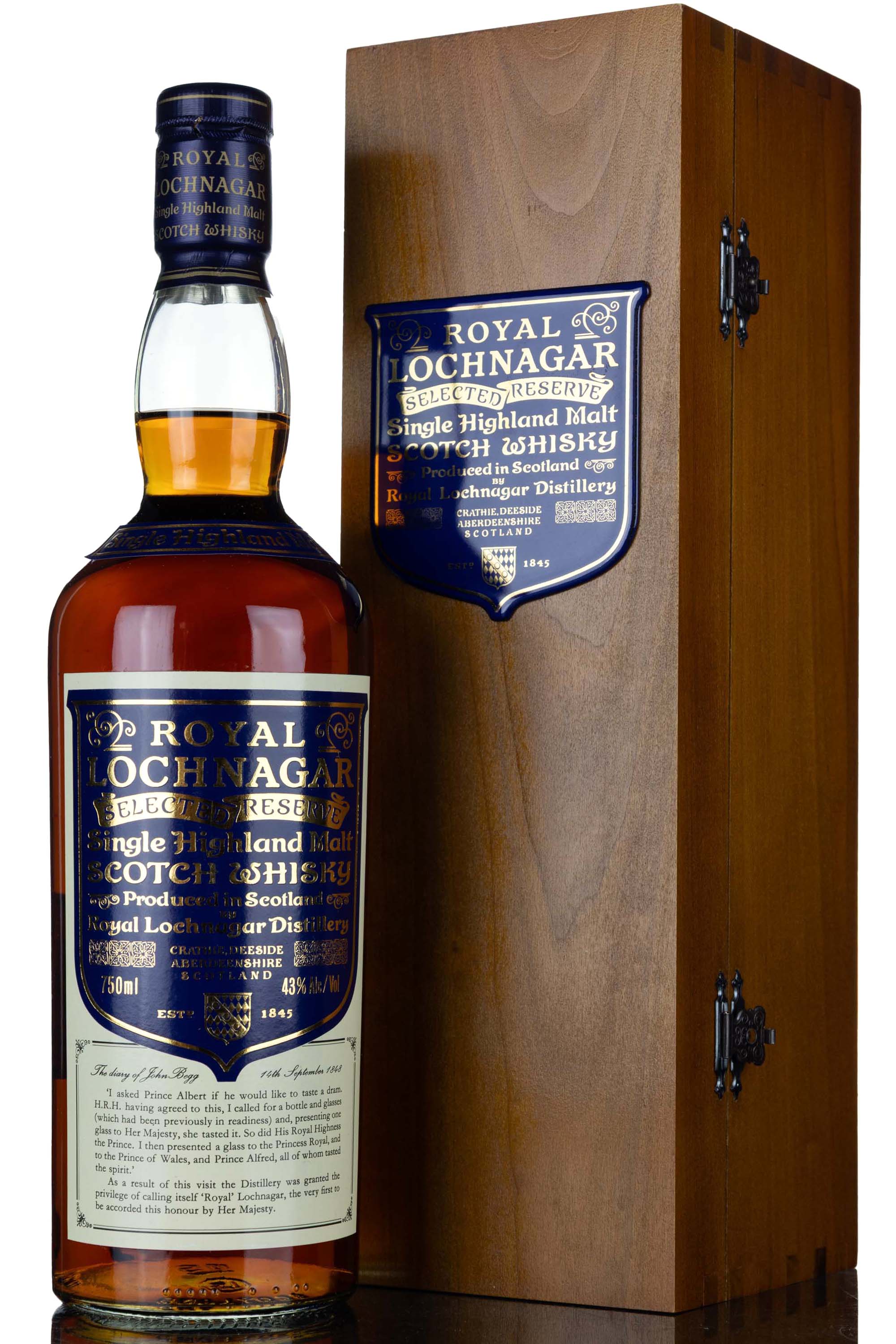 Royal Lochnagar Selected Reserve - Circa 2000