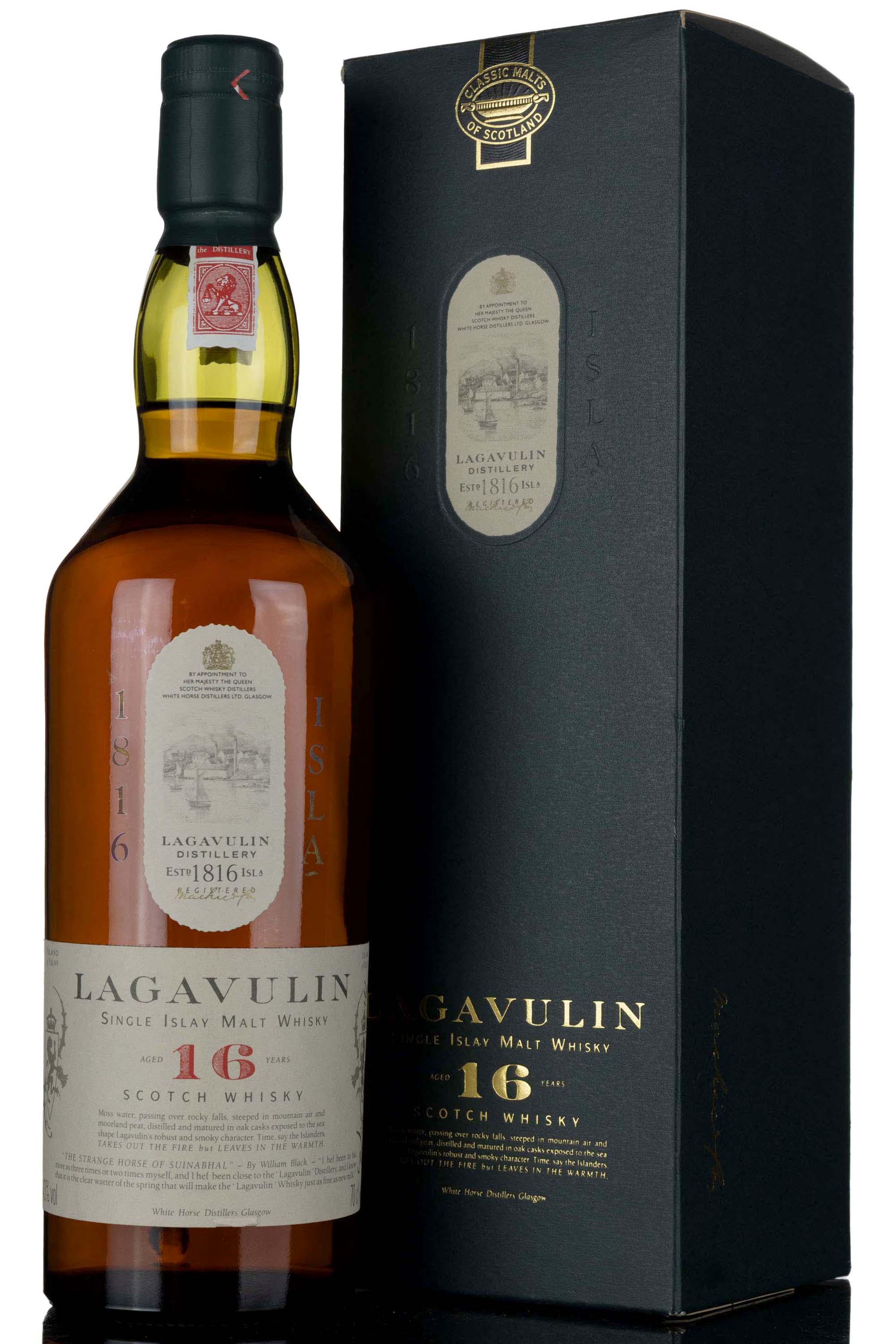 Lagavulin 16 Year Old - White Horse - 1990s