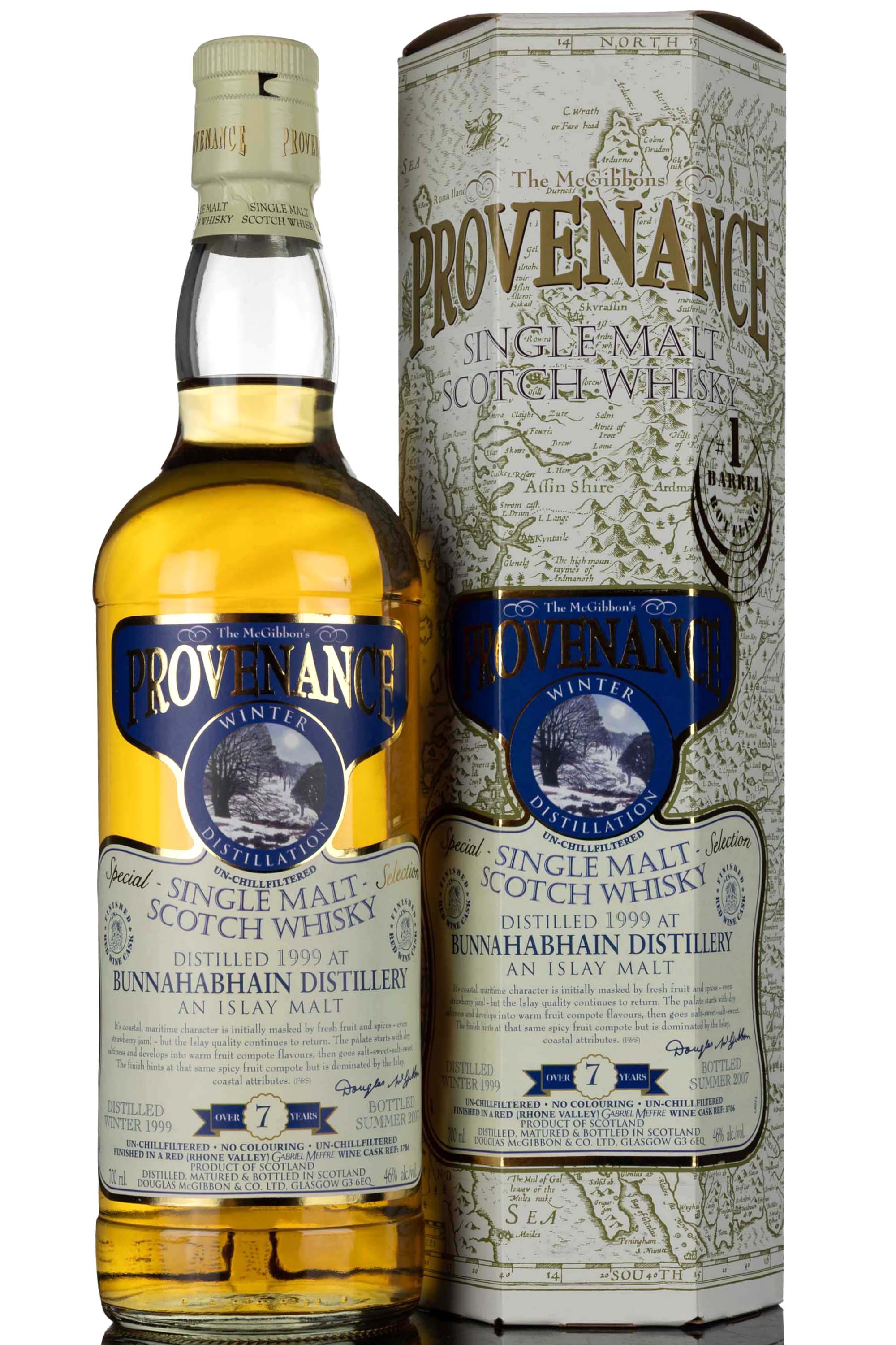 Bunnahabhain 19992007  7 Year Old  Douglas McGibbon  Provenance  Single Cask 3706