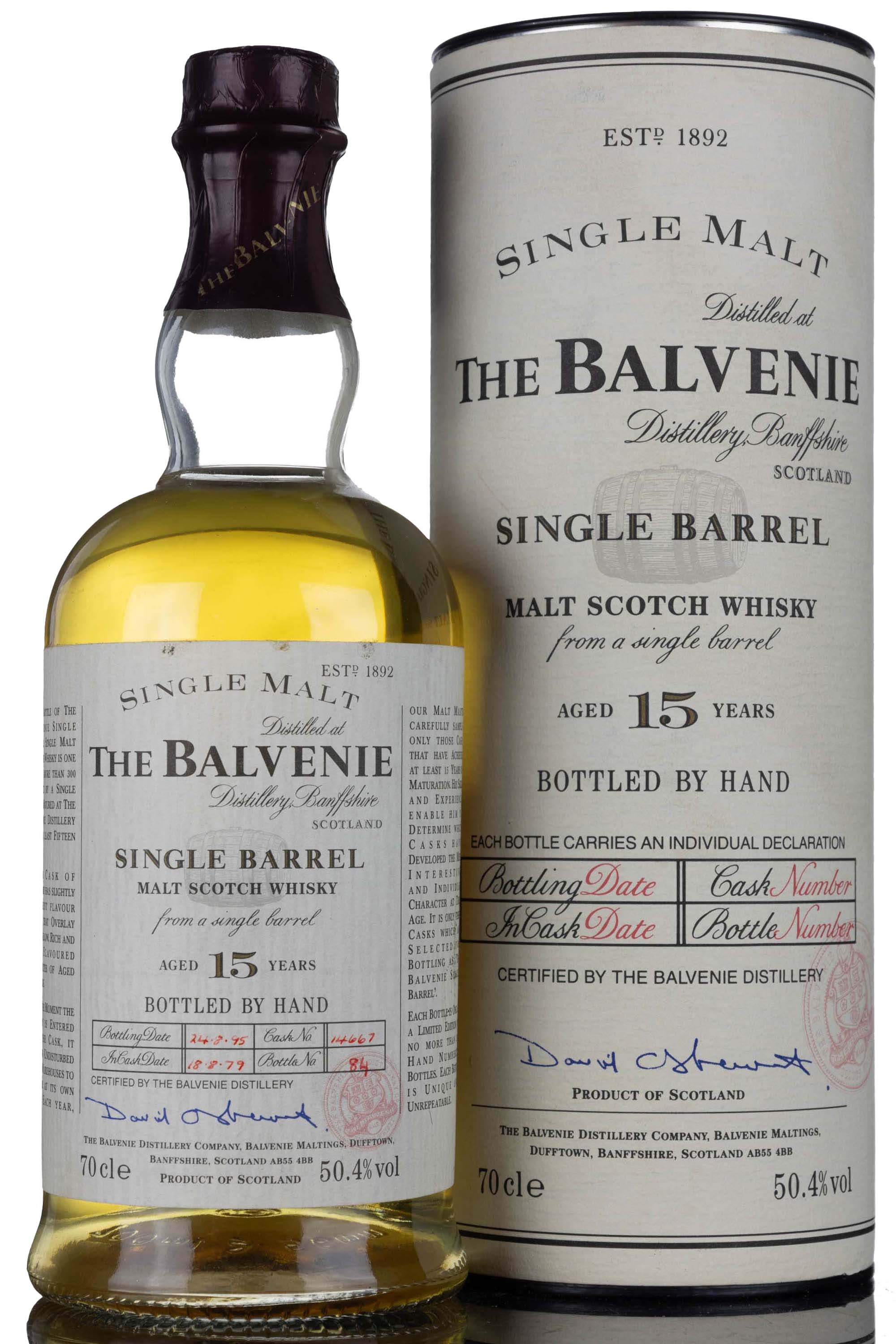 Balvenie 1979-1995 - 15 Year Old - Single Barrel 14667