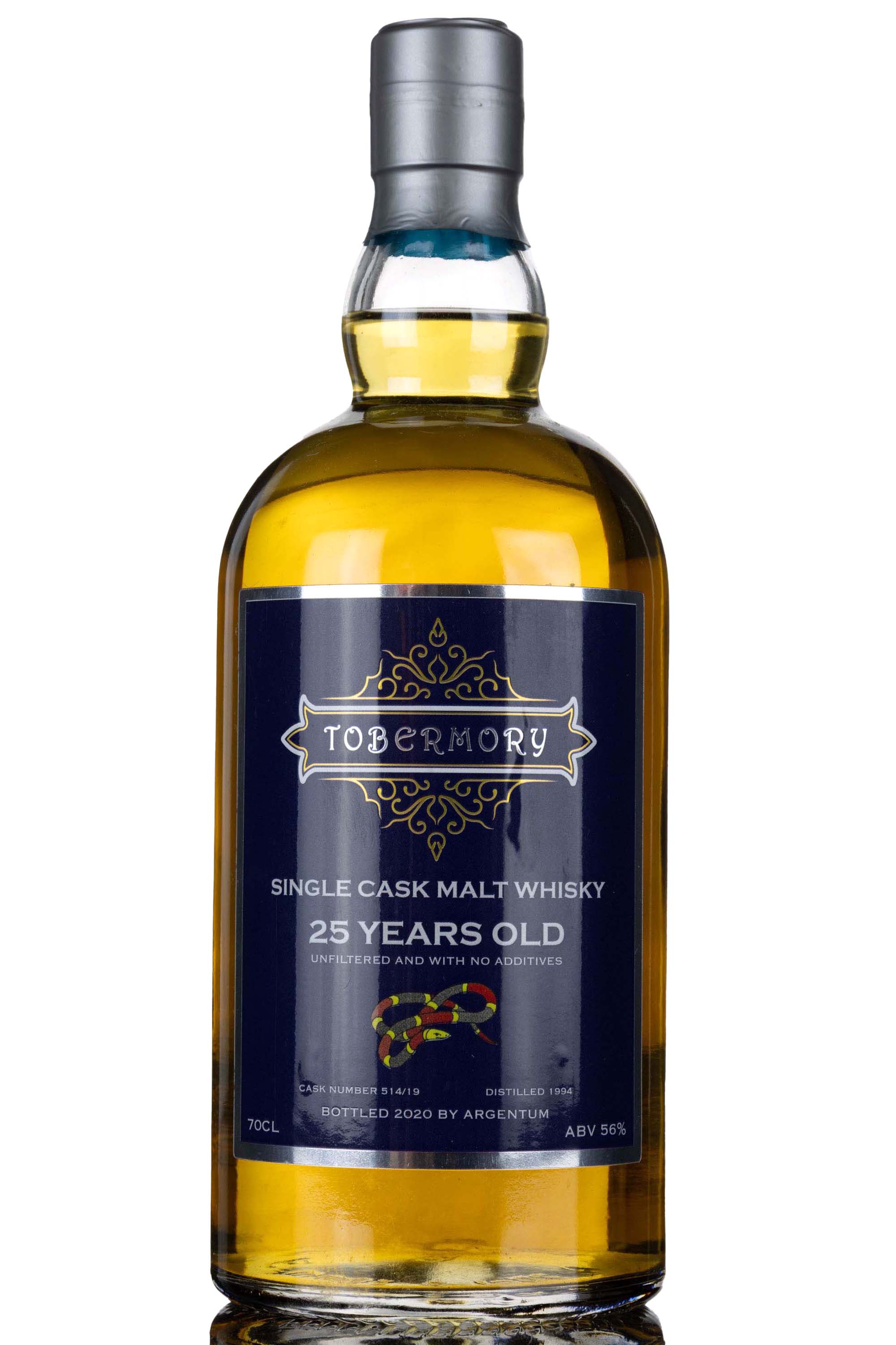 Tobermory 1994-2020 - 25 Year Old - Single Cask 514/19
