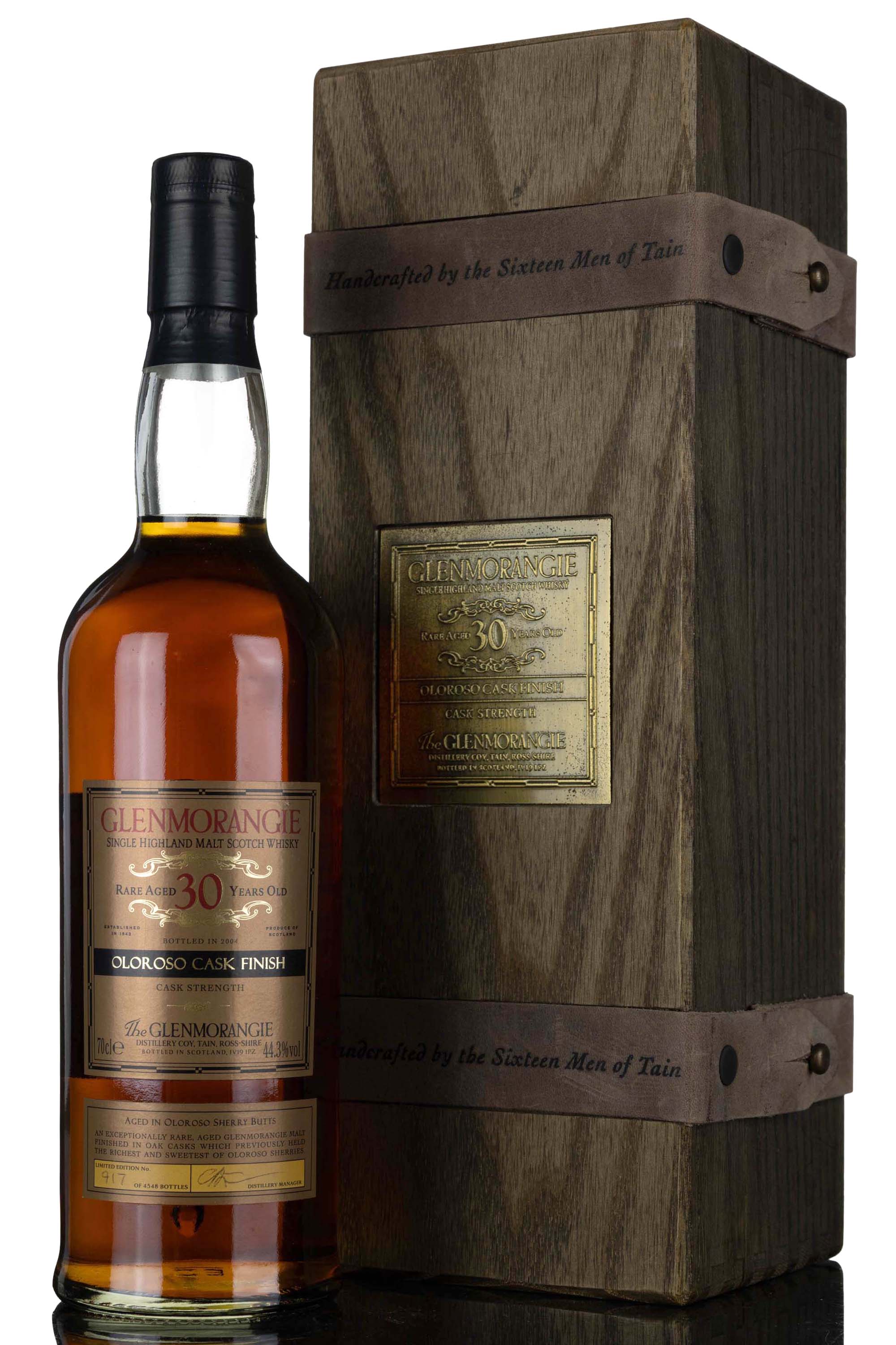 Glenmorangie 30 Year Old - Oloroso Sherry Cask - 2004 Release