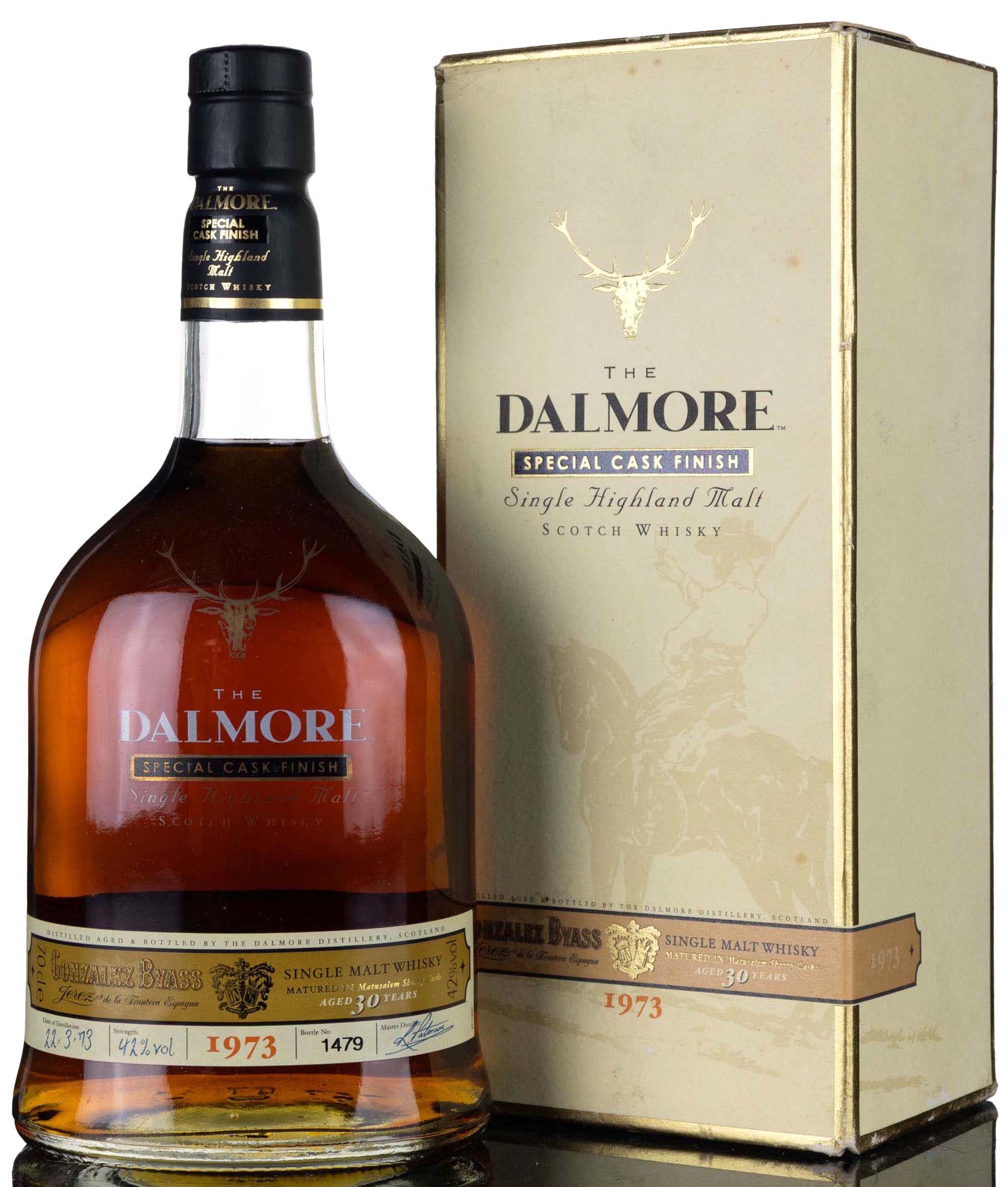 Dalmore 1973 - 30 Year Old - Gonzalez Byass Sherry Finish