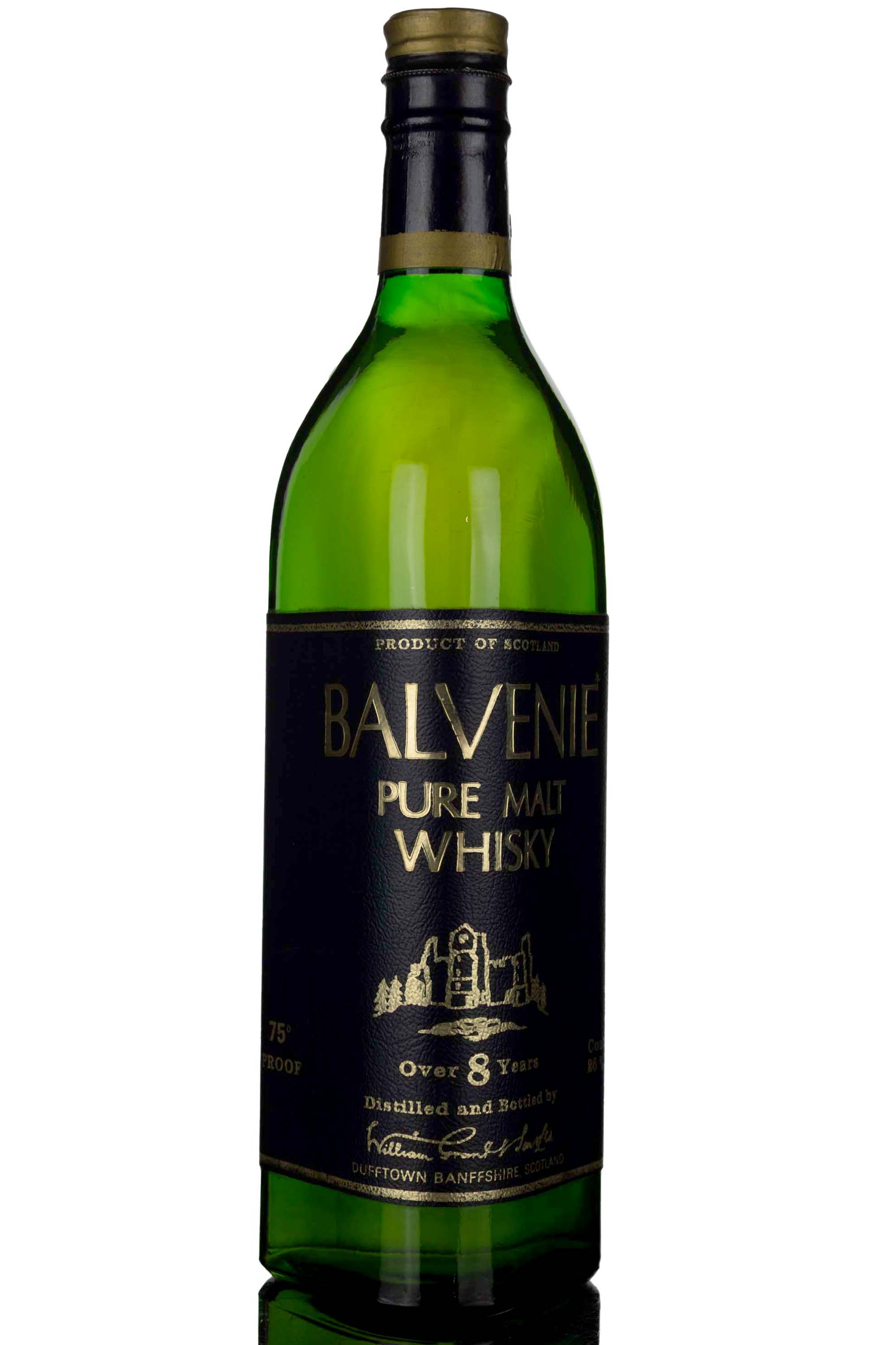 Balvenie 8 Year Old - 1970s - 75 Proof