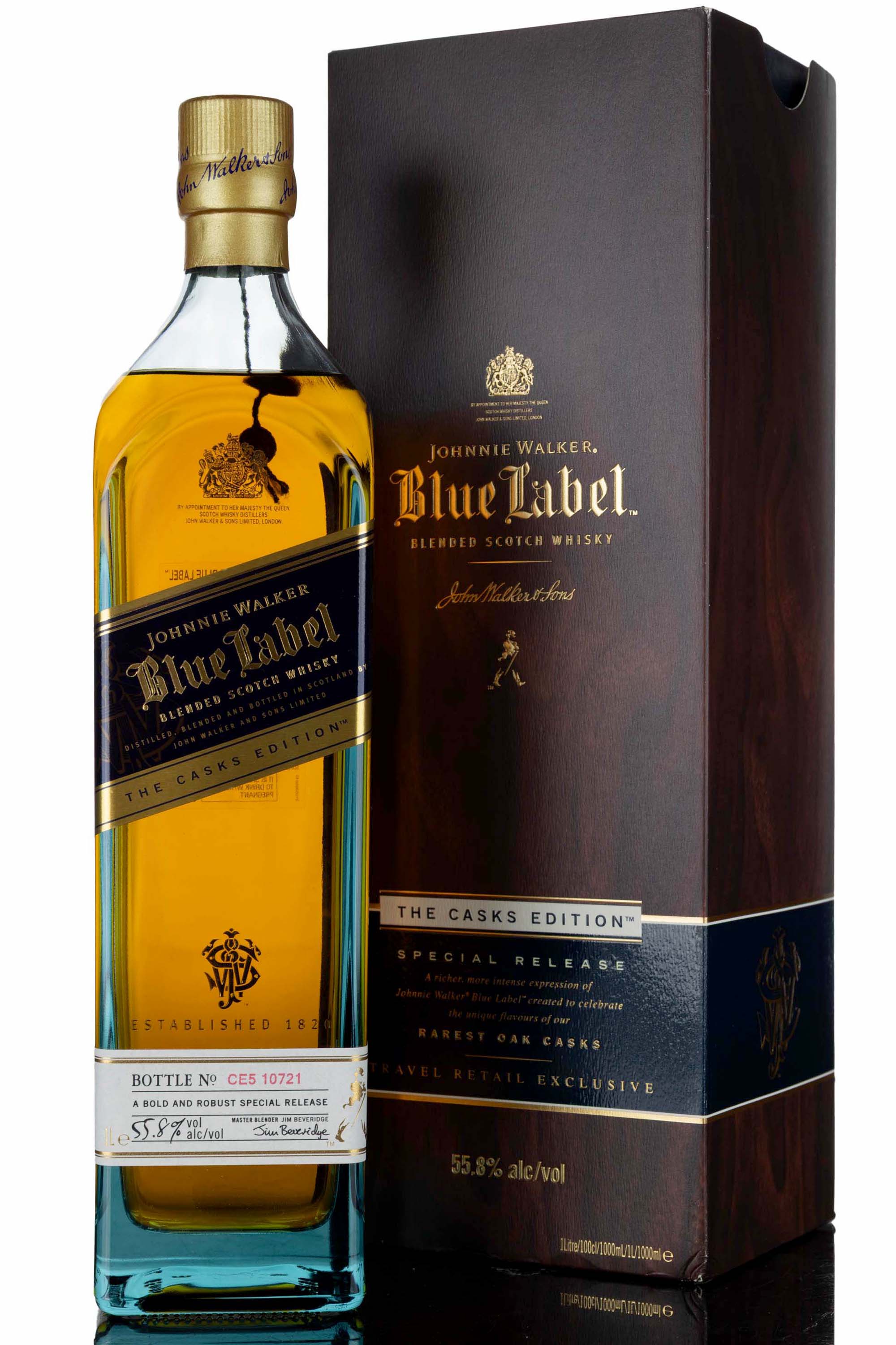 Johnnie Walker Blue Label - The Casks Edition - 1 Litre