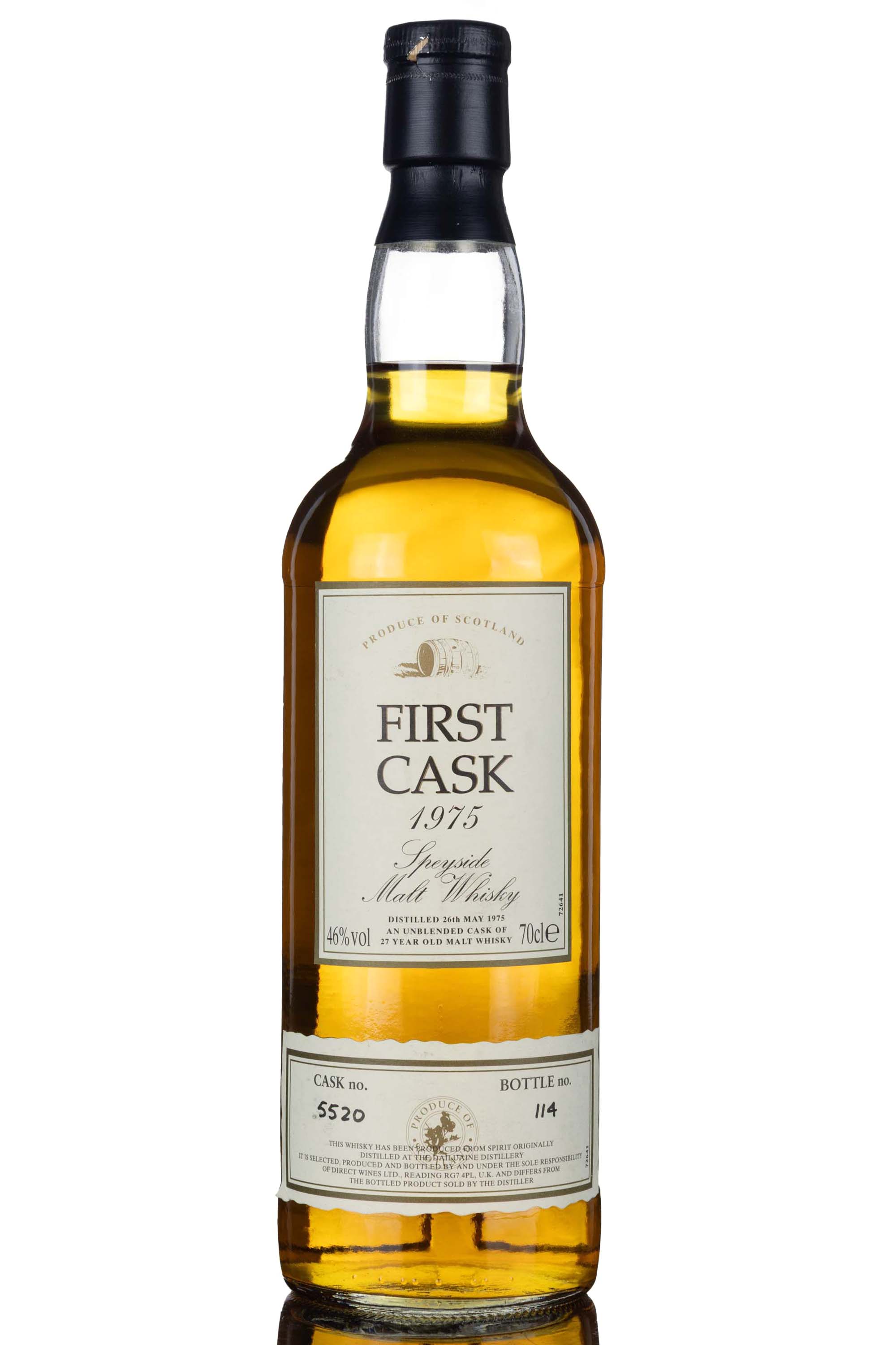 Dailuaine 1975 - 27 Year Old - First Cask - Single Cask 5520