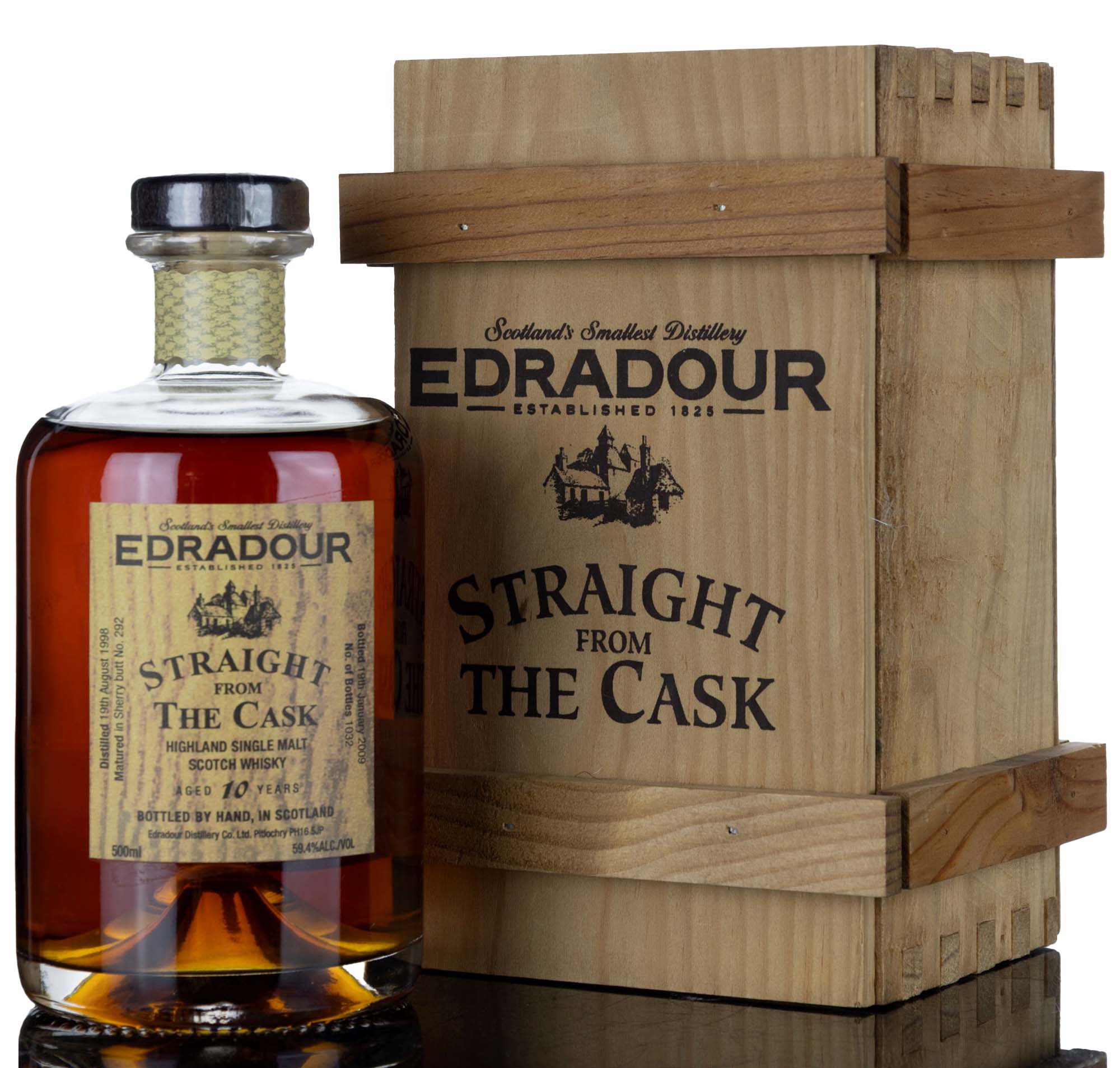 Edradour 1998 - 2009 10 Straight From The Cask