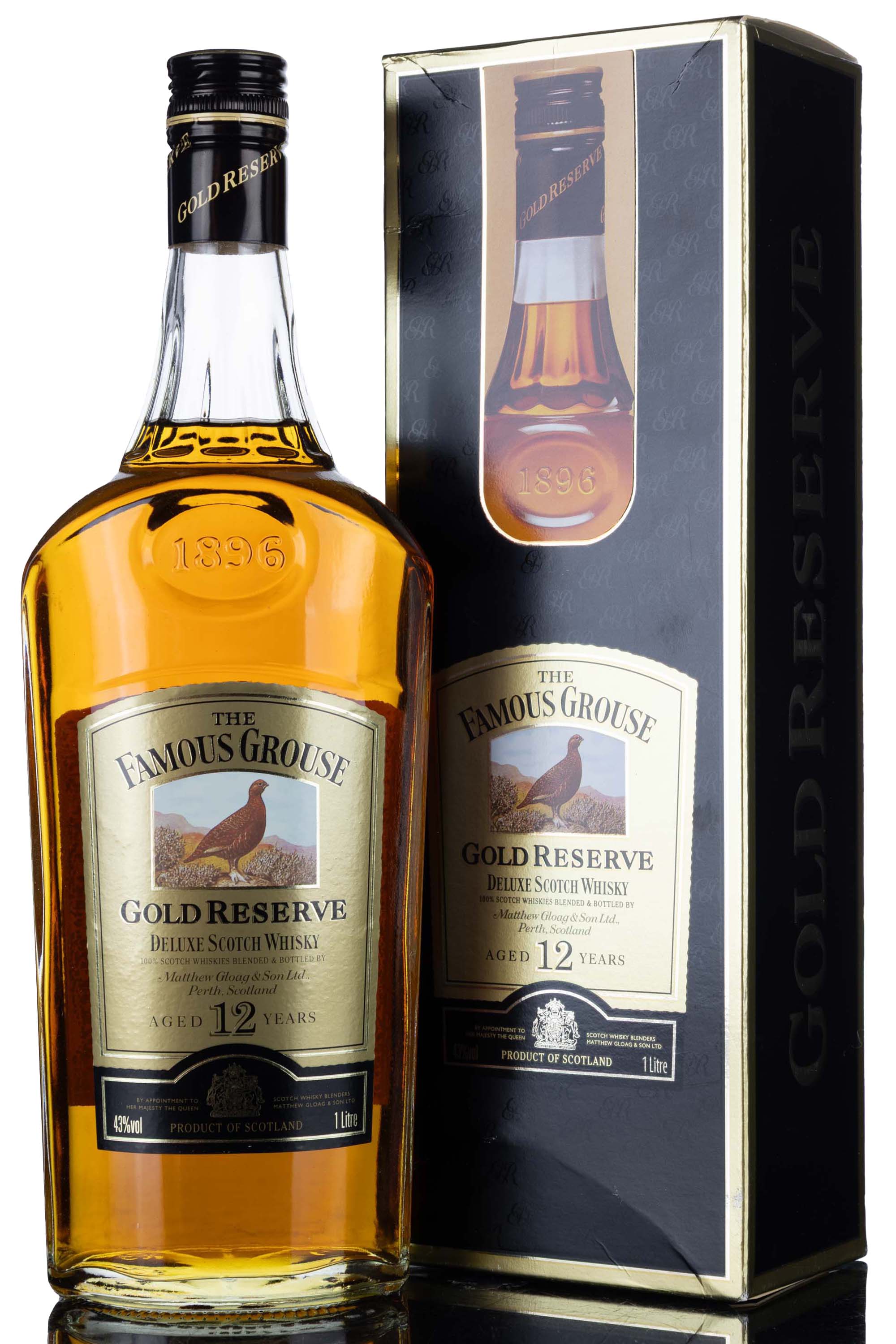 Famous Grouse 12 Year Old - Gold Reserve - 1 Litre
