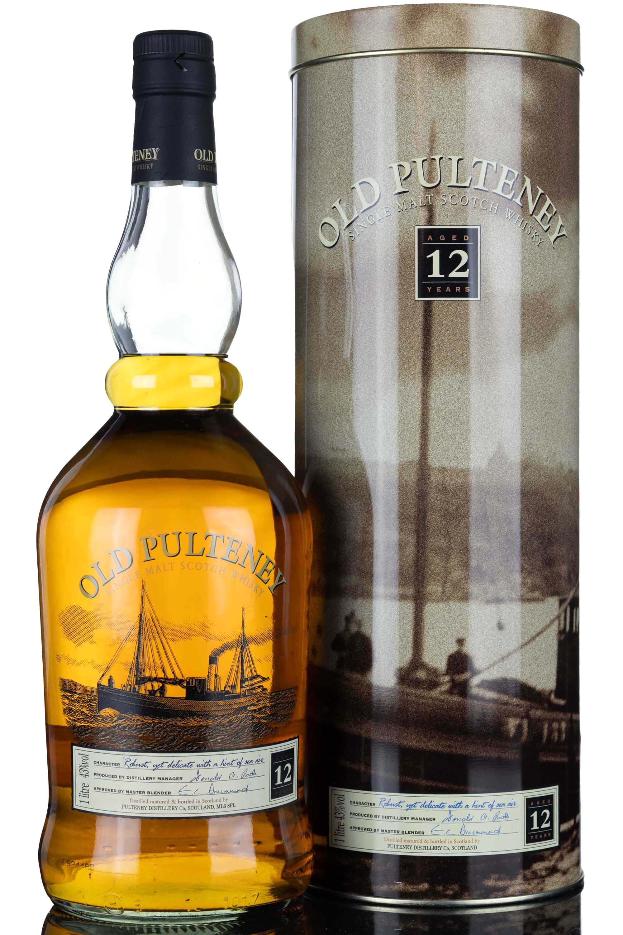 Old Pulteney 12 Year Old  Circa 2000  1 Litre