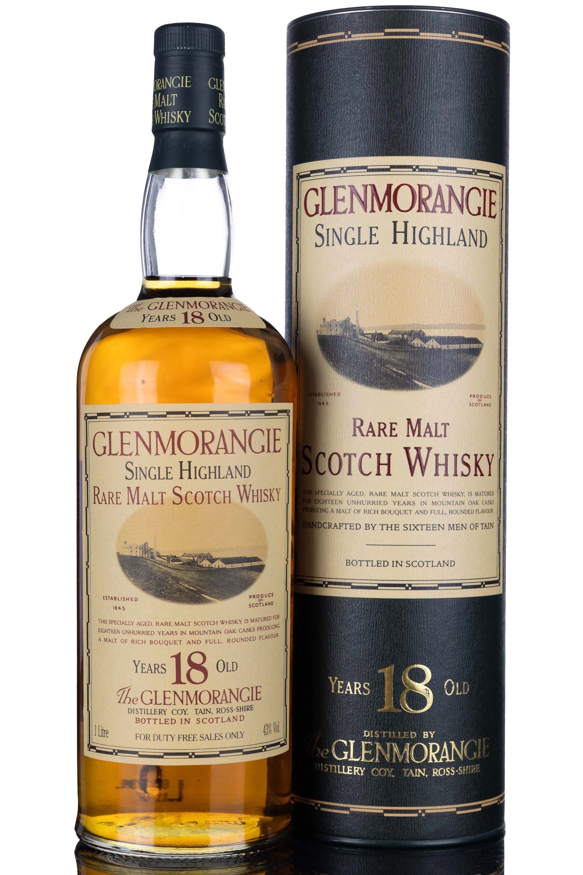 Glenmorangie 18 Year Old - Circa 2000 - 1 Litre